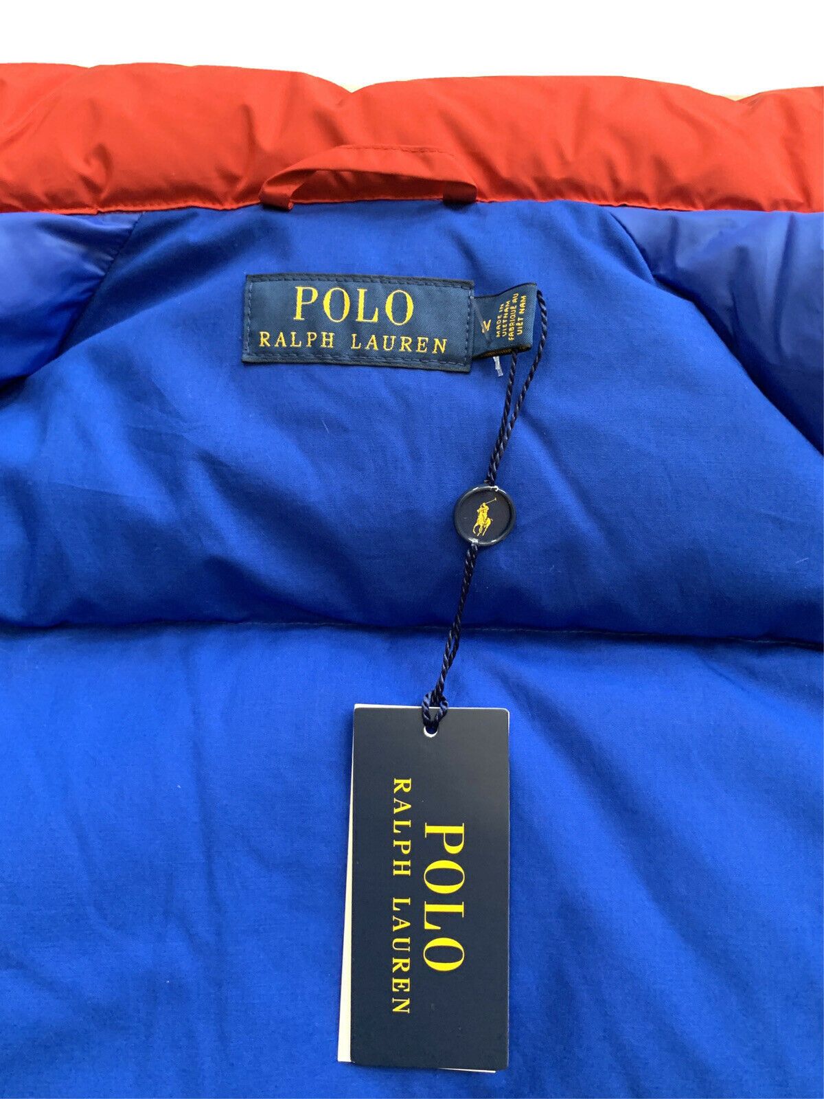 Polo Ralph Lauren Polo Ralph Lauren Striped Puffer Cookie Patch Jacket Med Size US M / EU 48-50 / 2 - 8 Thumbnail