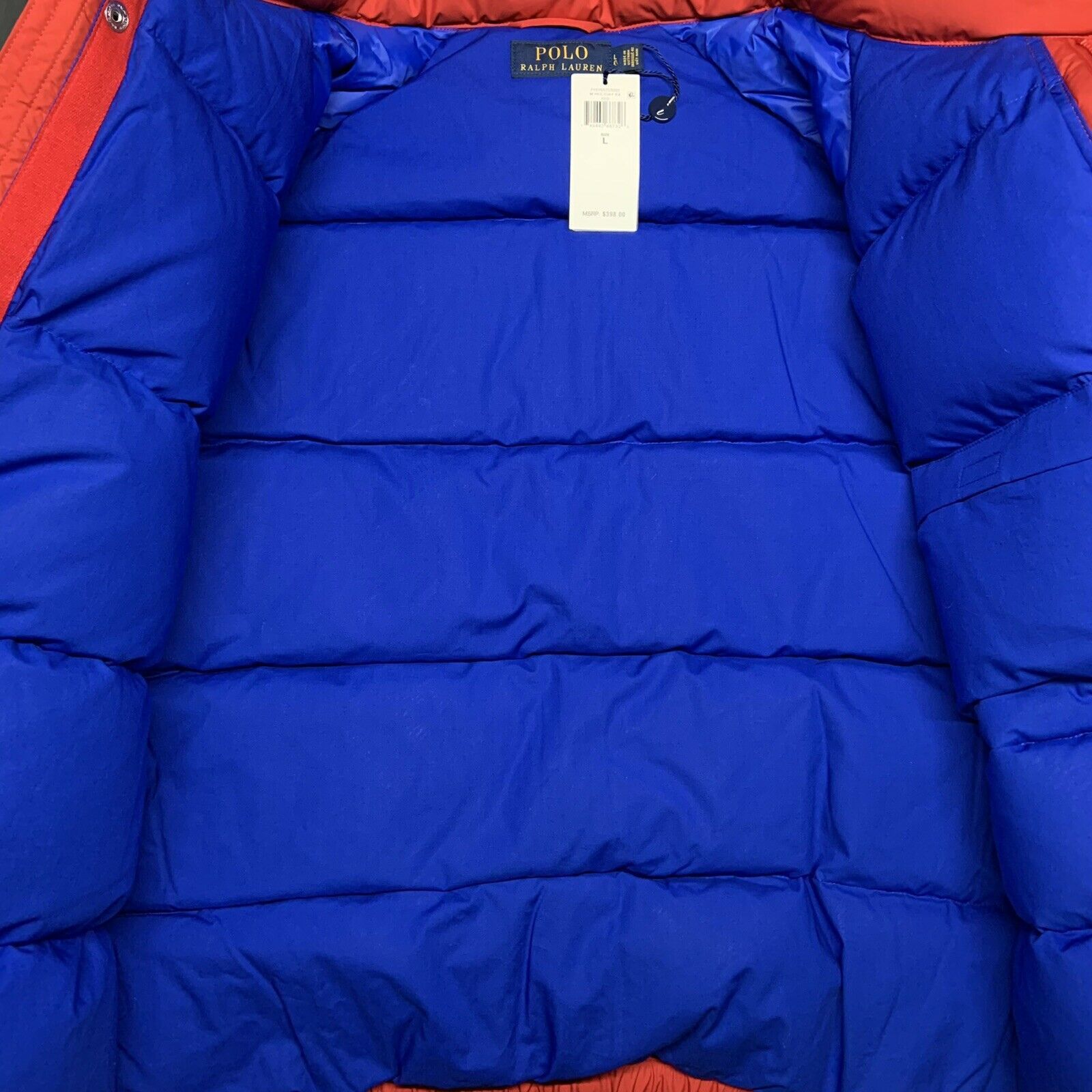 Polo Ralph Lauren Polo Ralph Lauren Striped Puffer Cookie Patch Jacket Med Size US M / EU 48-50 / 2 - 4 Thumbnail