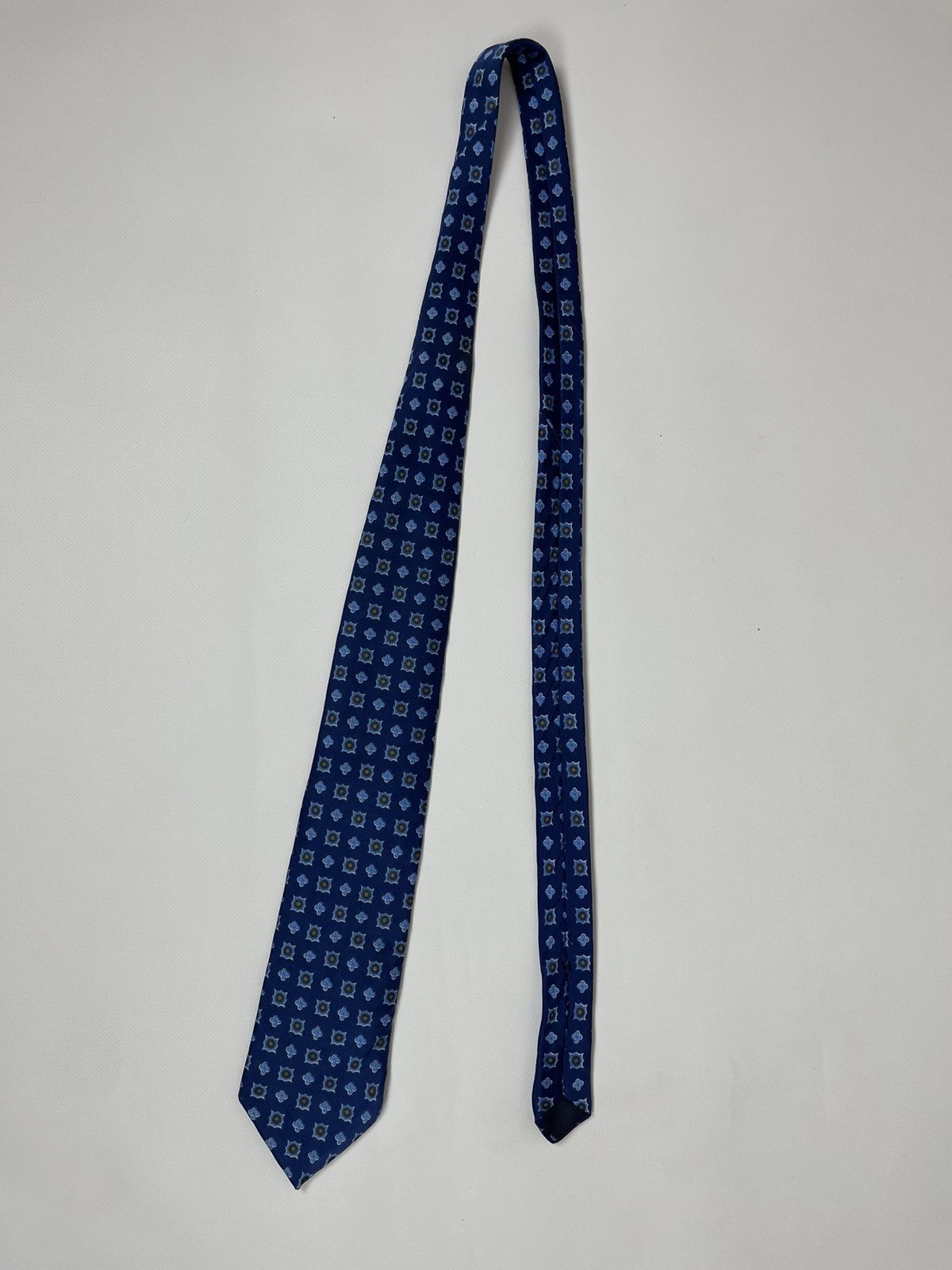 Lanvin Lanvin Paris monogram made in Italy 100% silk tie Size ONE SIZE - 2 Thumbnail