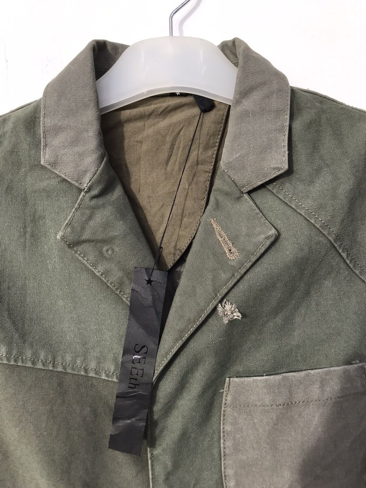 Japanese Brand SEEth Patchwork Duck Canvas Jacket Size US M / EU 48-50 / 2 - 4 Thumbnail