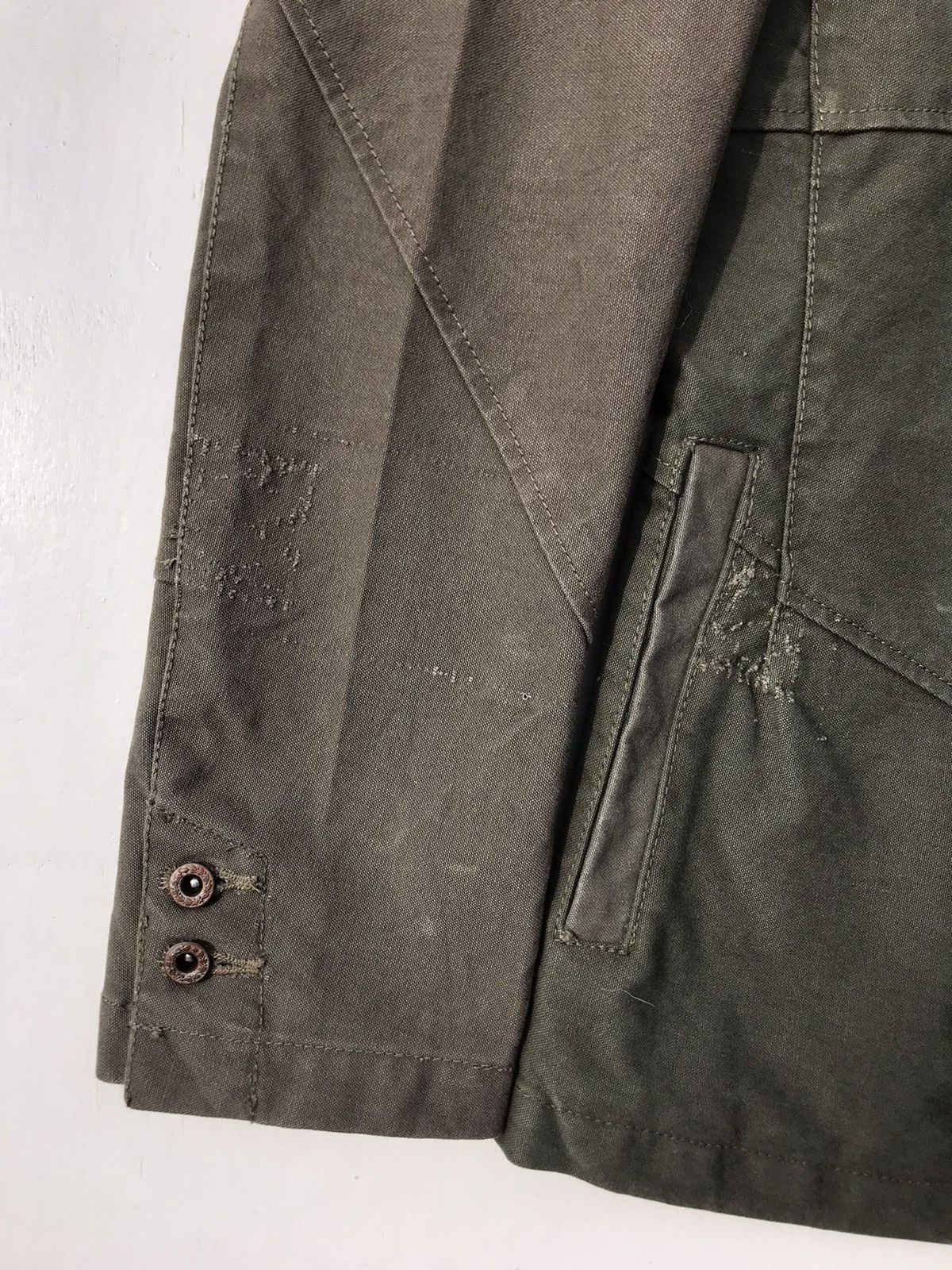 Japanese Brand SEEth Patchwork Duck Canvas Jacket Size US M / EU 48-50 / 2 - 3 Thumbnail