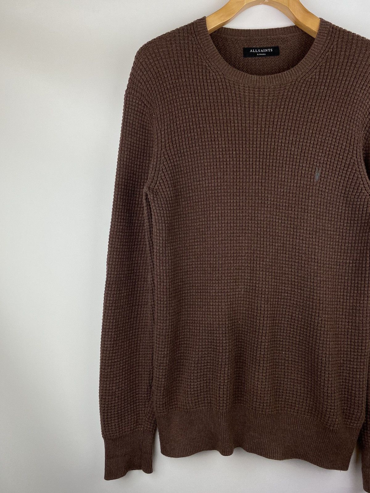 Allsaints × Japanese Brand Allsaints Wells crew neck knitted sweater pullover size Xs Size US XS / EU 42 / 0 - 3 Thumbnail