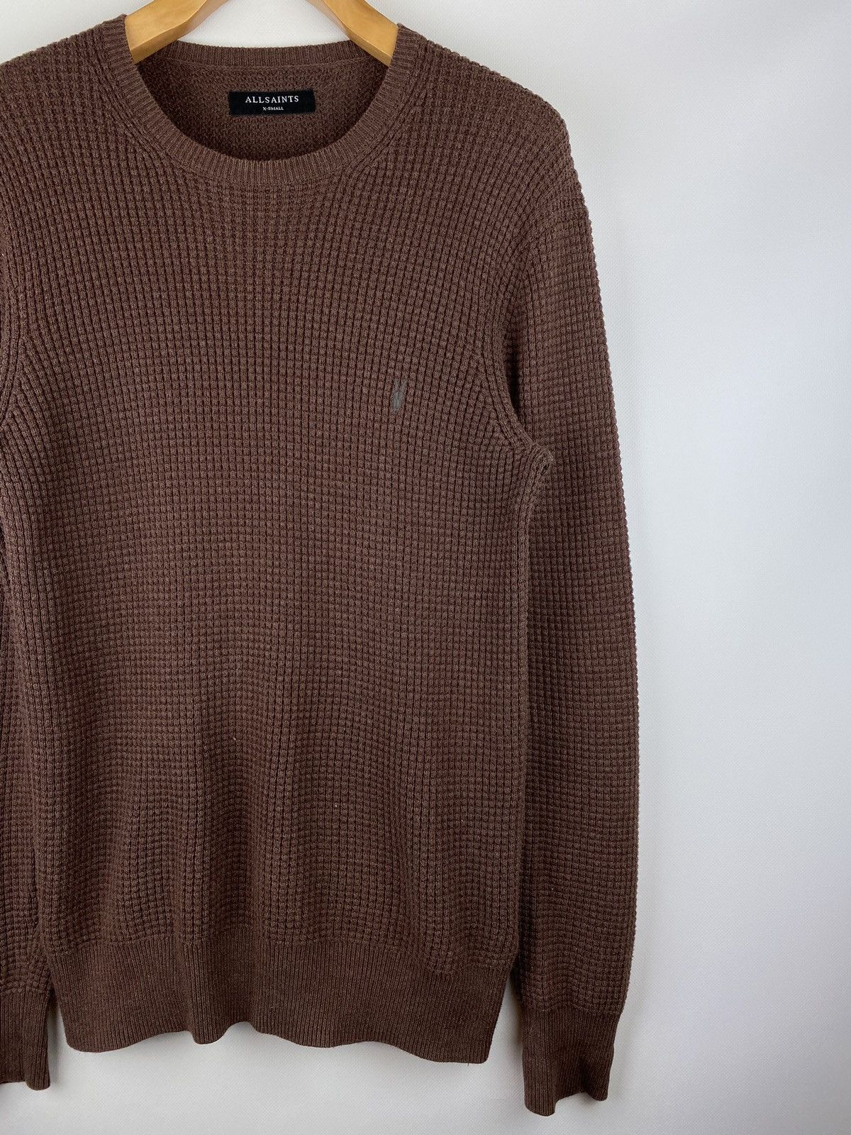 Allsaints × Japanese Brand Allsaints Wells crew neck knitted sweater pullover size Xs Size US XS / EU 42 / 0 - 4 Thumbnail