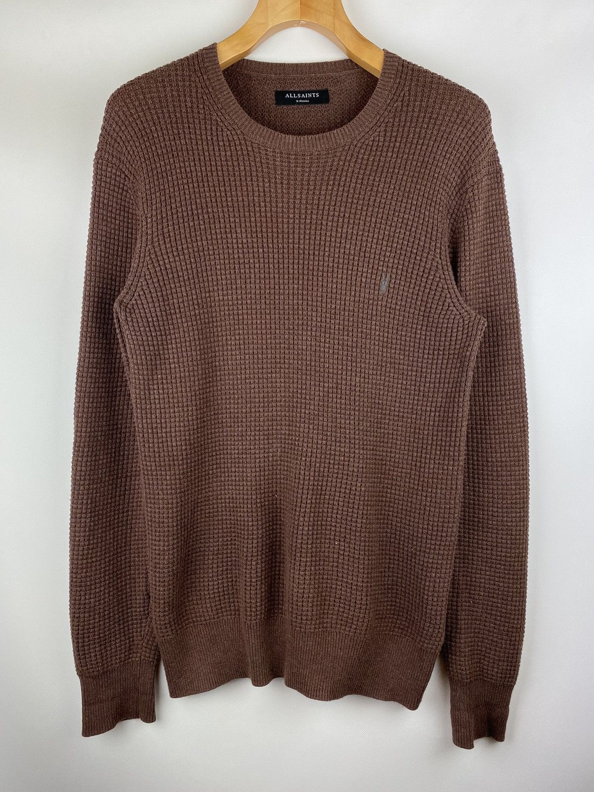 Allsaints × Japanese Brand Allsaints Wells crew neck knitted sweater pullover size Xs Size US XS / EU 42 / 0 - 1 Thumbnail