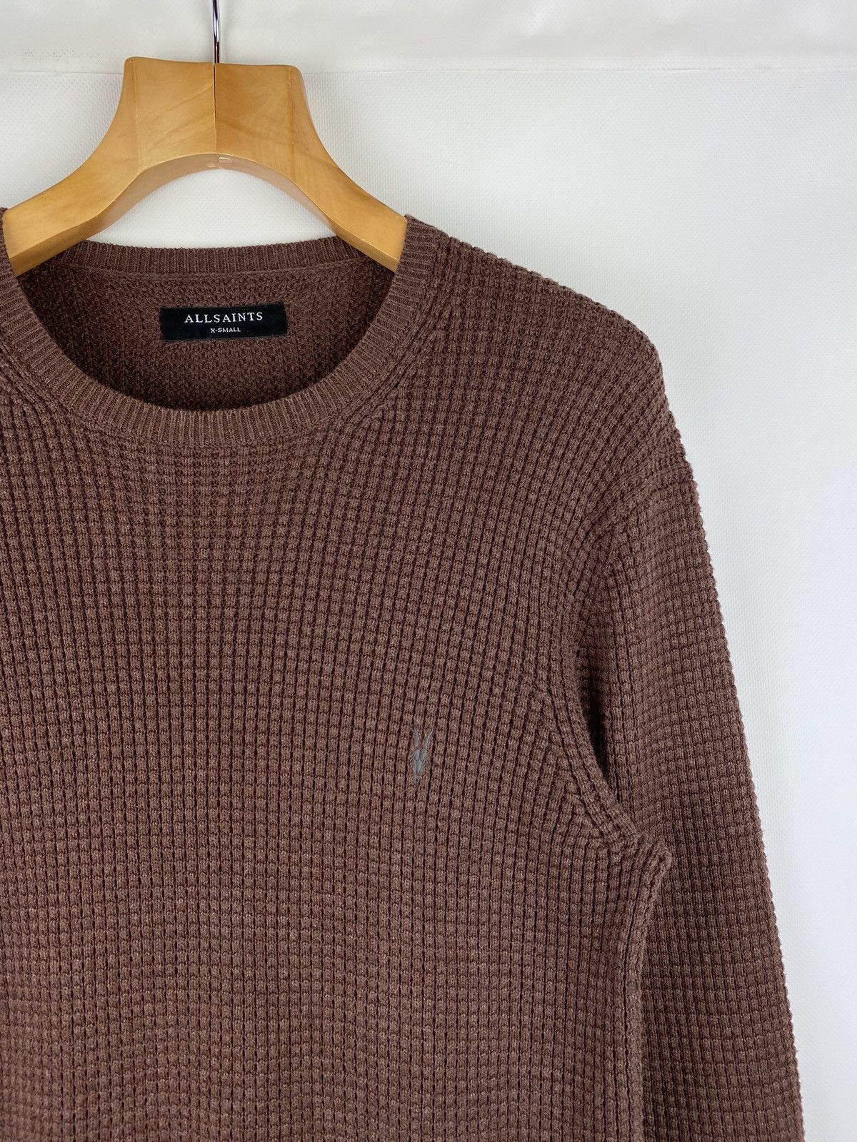 Allsaints × Japanese Brand Allsaints Wells crew neck knitted sweater pullover size Xs Size US XS / EU 42 / 0 - 6 Thumbnail