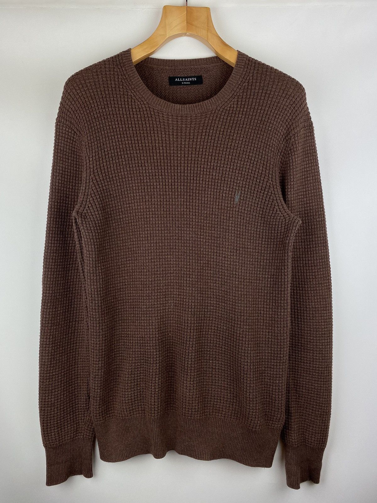 Allsaints × Japanese Brand Allsaints Wells crew neck knitted sweater pullover size Xs Size US XS / EU 42 / 0 - 2 Thumbnail