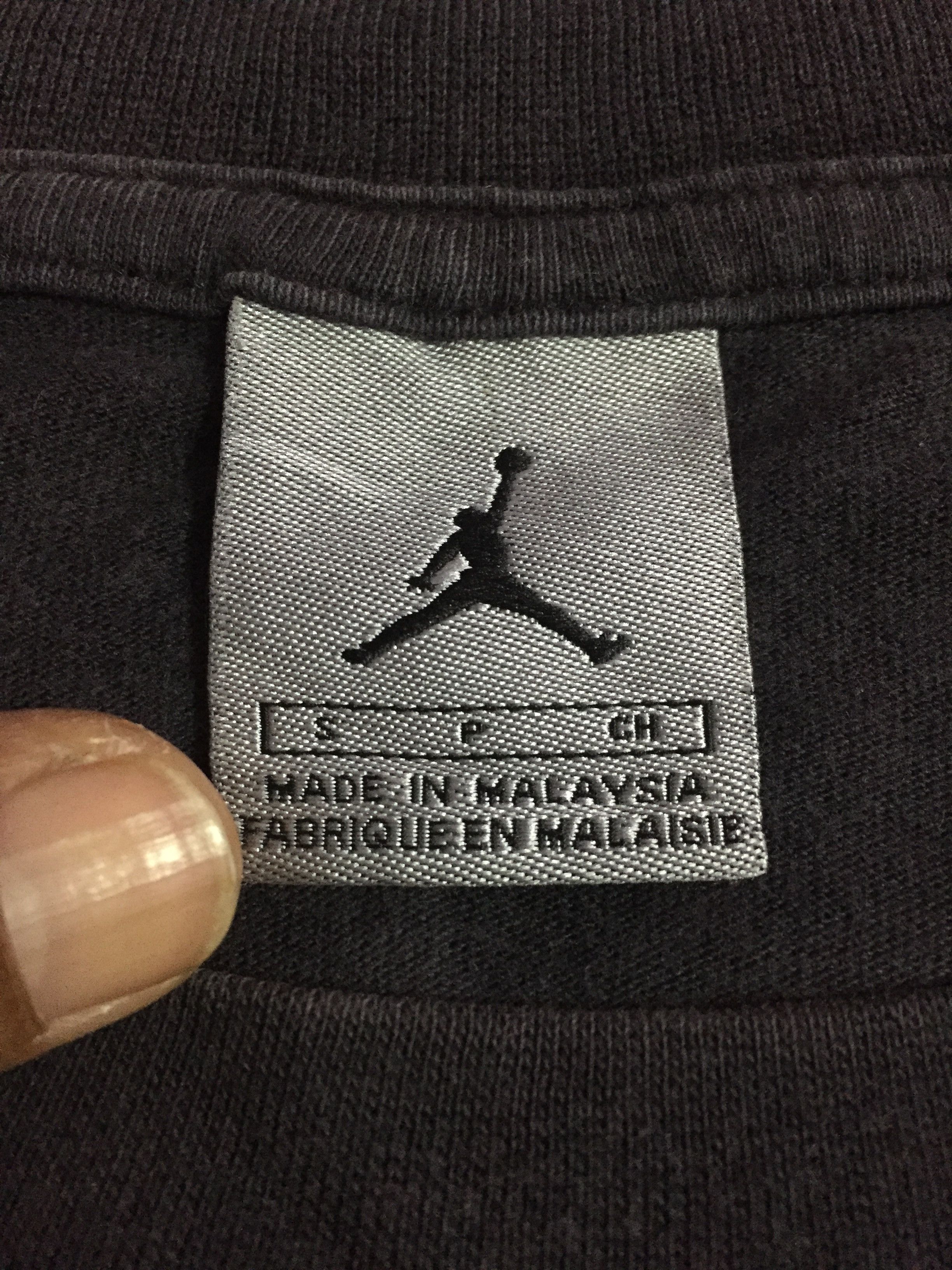 Jordan Brand Nike Air Jordan T-Shirts Size S Size US S / EU 44-46 / 1 - 4 Thumbnail