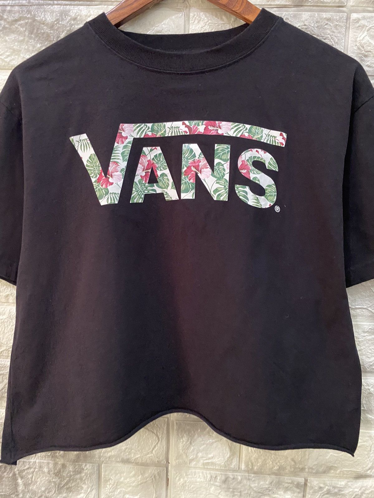 Vans Crop Shirt Vans Logo Size M / US 6-8 / IT 42-44 - 2 Thumbnail