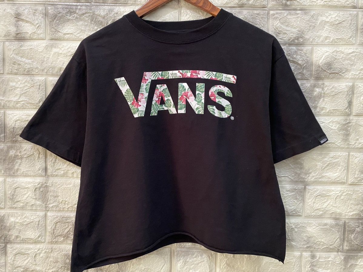 Vans Crop Shirt Vans Logo Size M / US 6-8 / IT 42-44 - 3 Thumbnail