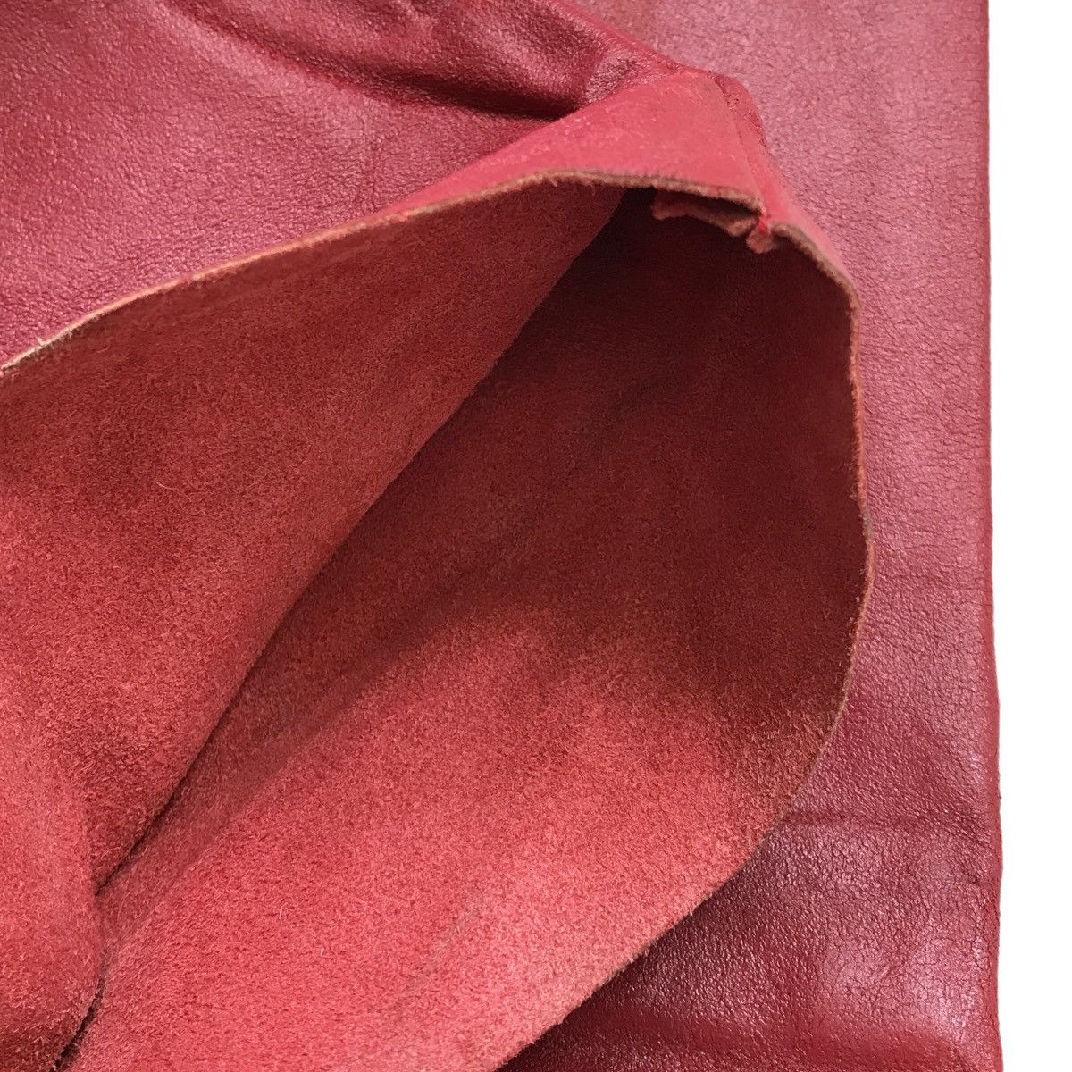 Genuine Leather NCB Japan Oxblood Genuine Cowhide Full Leather Pants Size US 28 / EU 44 - 11 Thumbnail