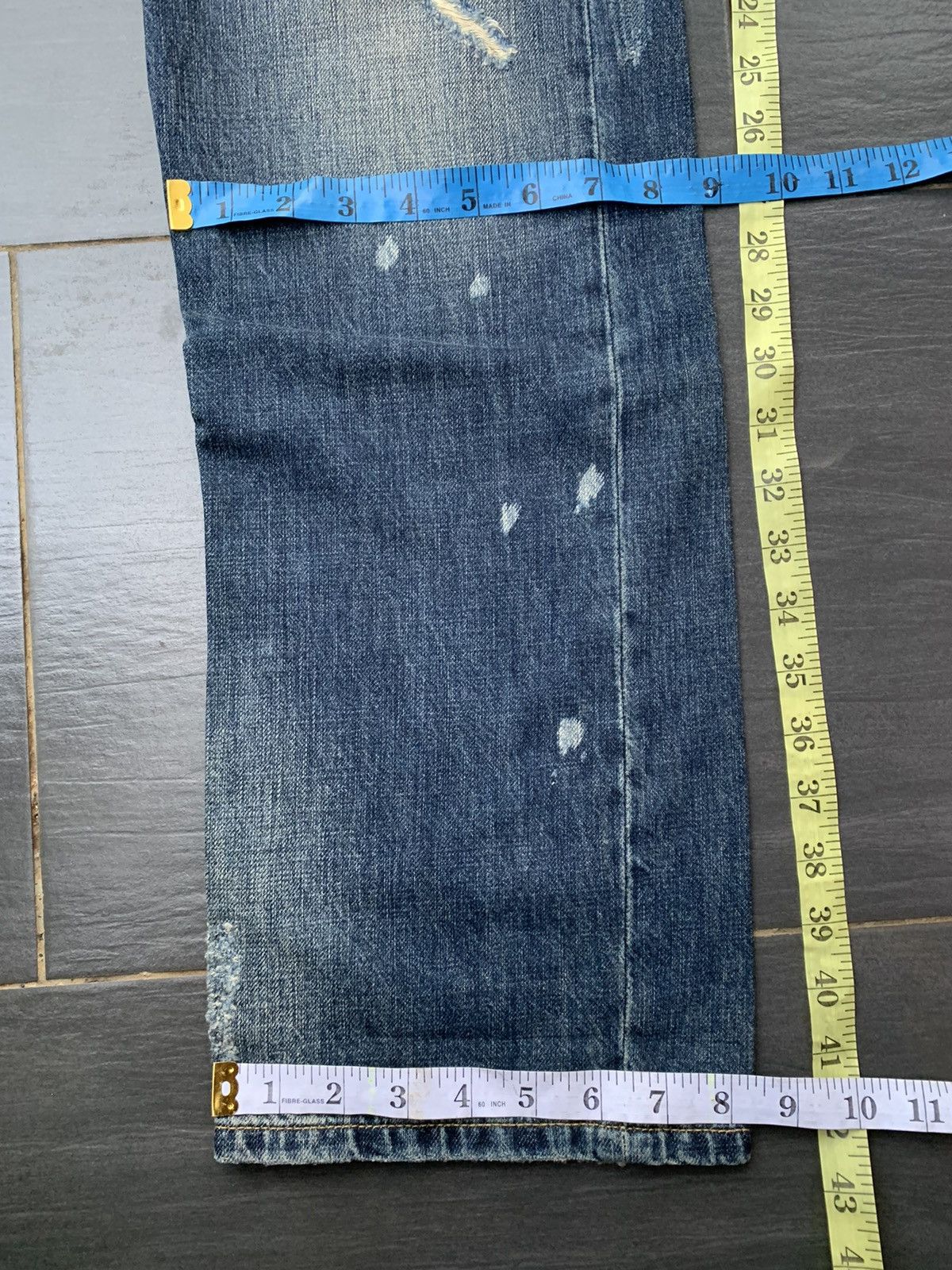Japanese Brand Another Edition Distresed Custom Denim Size US 28 / EU 44 - 16 Thumbnail