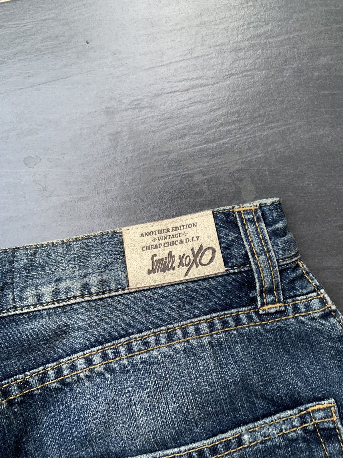 Japanese Brand Another Edition Distresed Custom Denim Size US 28 / EU 44 - 13 Thumbnail