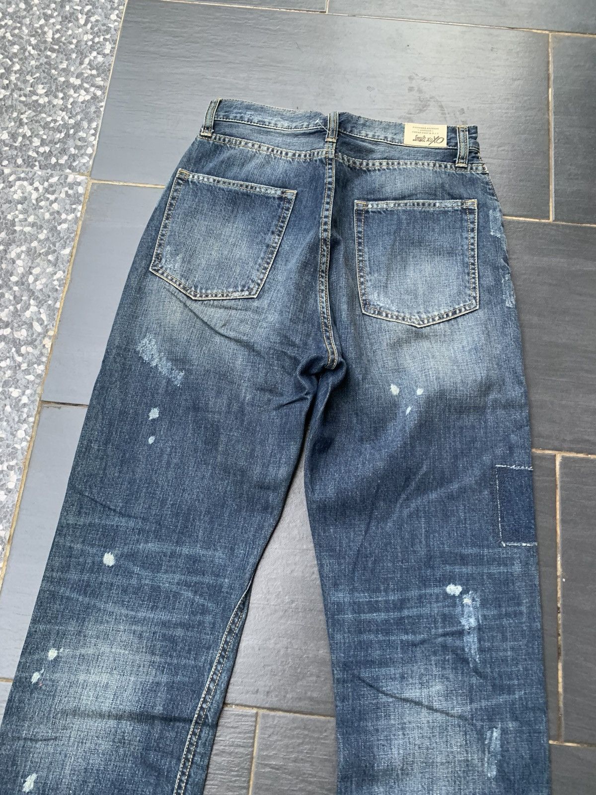 Japanese Brand Another Edition Distresed Custom Denim Size US 28 / EU 44 - 12 Thumbnail
