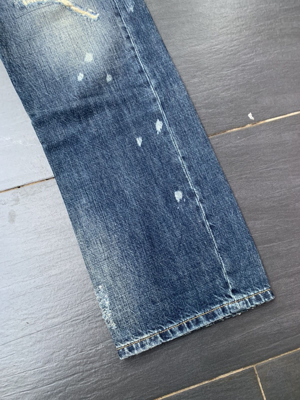 Japanese Brand Another Edition Distresed Custom Denim Size US 28 / EU 44 - 3 Thumbnail