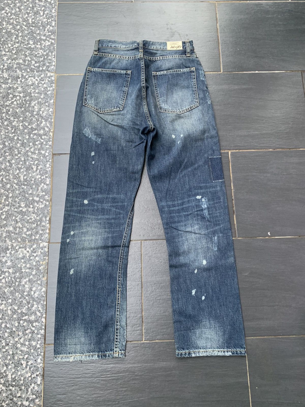 Japanese Brand Another Edition Distresed Custom Denim Size US 28 / EU 44 - 9 Thumbnail