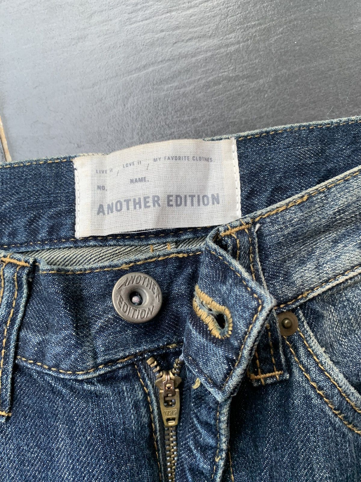 Japanese Brand Another Edition Distresed Custom Denim Size US 28 / EU 44 - 5 Thumbnail