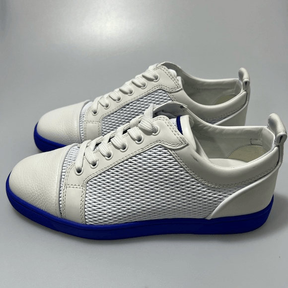Christian Louboutin Louis Junior Orlato Trainers White/Blue
