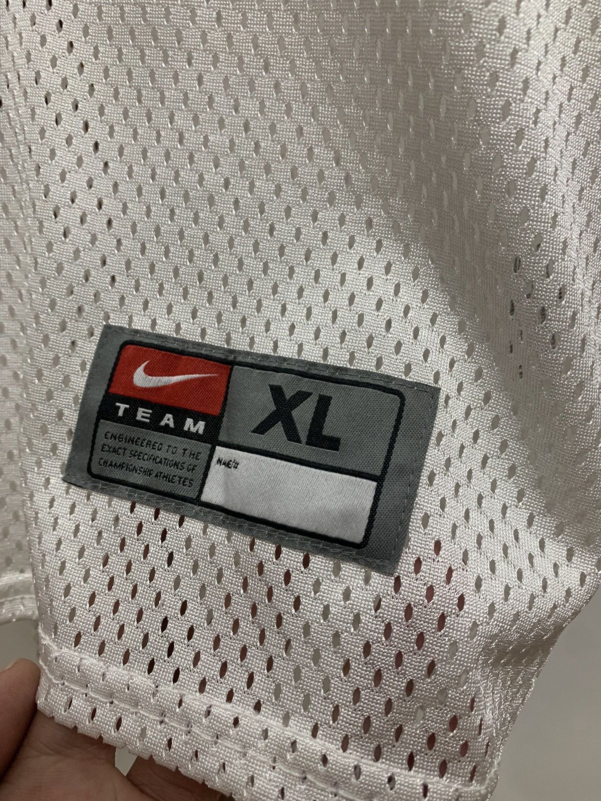 NFL Vintage Y2K Nike NFL Plain Jersey Size US XL / EU 56 / 4 - 6 Thumbnail