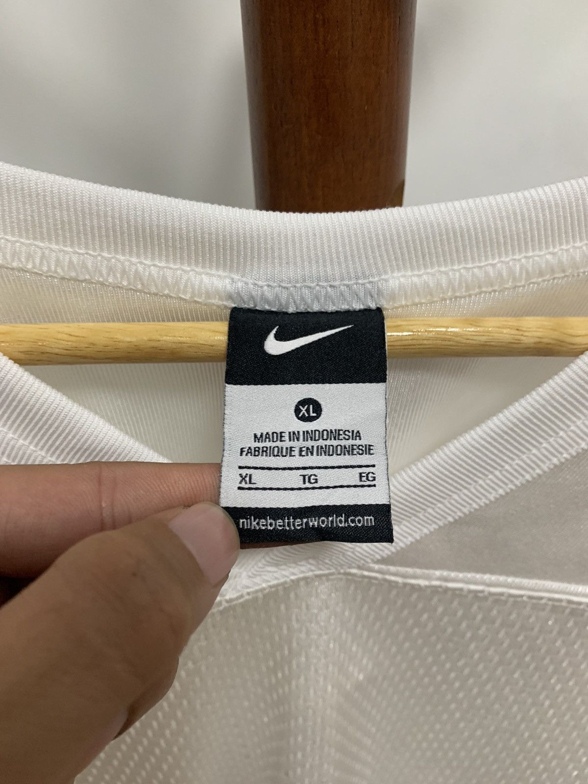 NFL Vintage Y2K Nike NFL Plain Jersey Size US XL / EU 56 / 4 - 4 Thumbnail