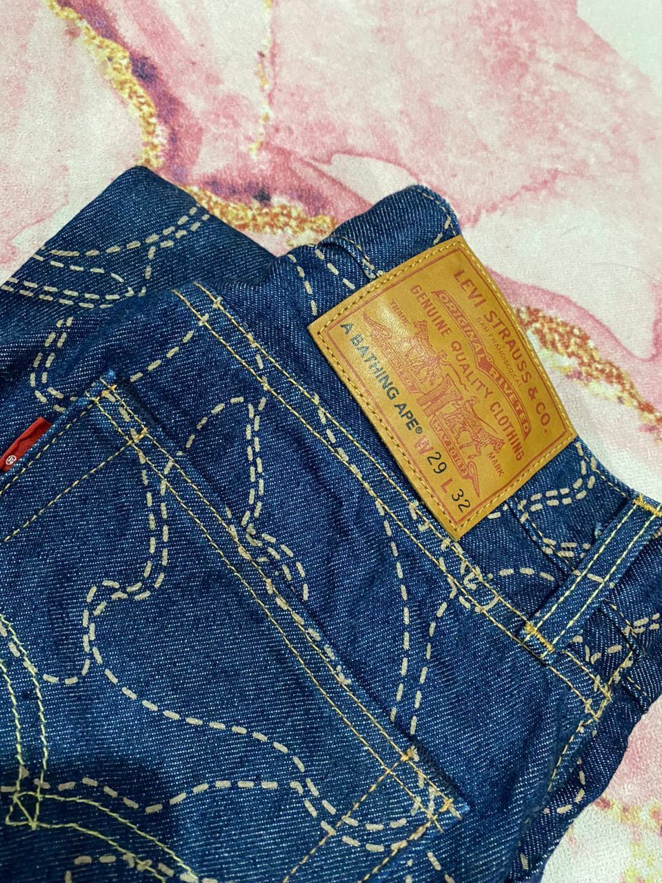 Bape × Levi's BAPE x LEVI'S CAMO 501 '93 MODEL Size US 29 - 3 Thumbnail