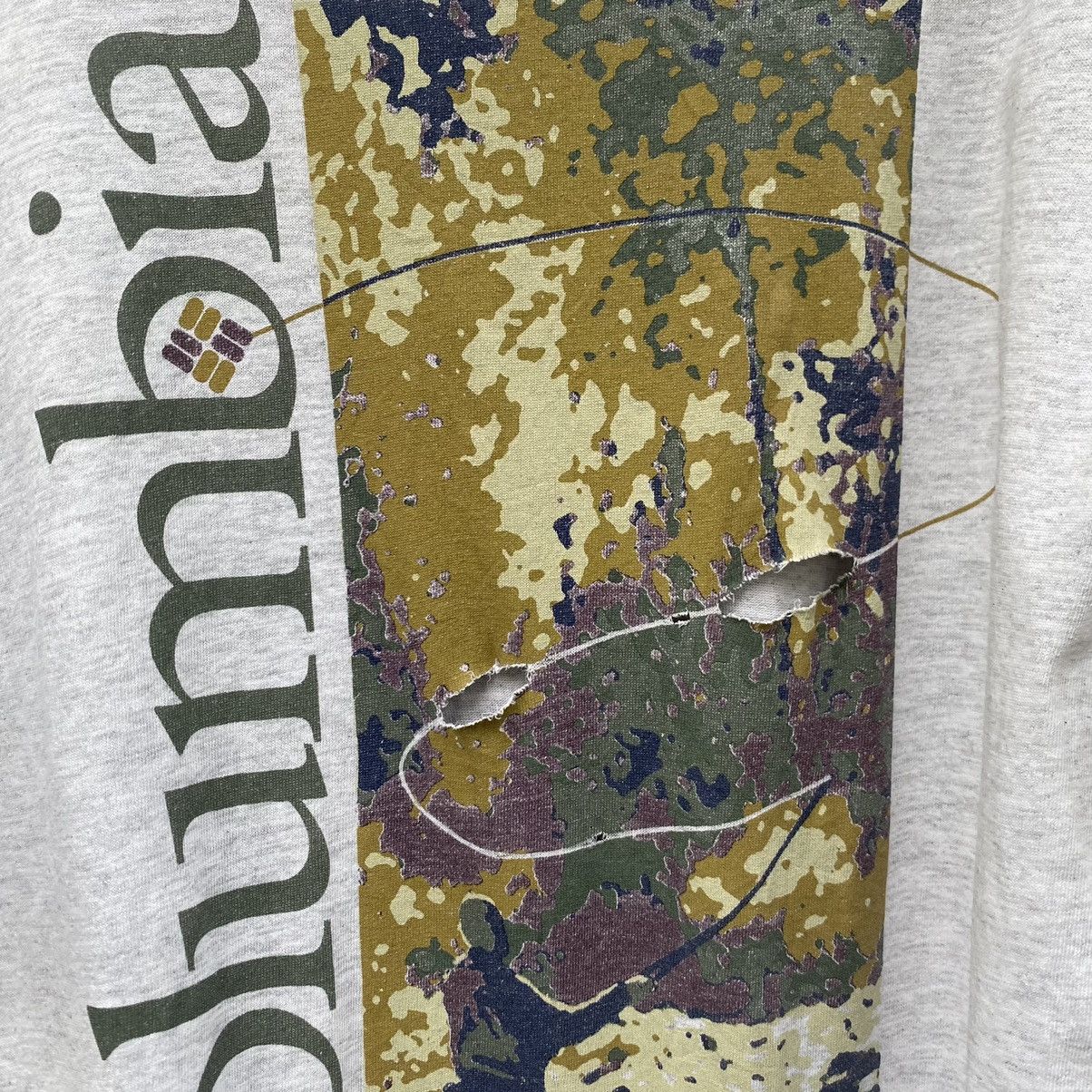 Columbia Thrashed Distressed Vintage 90s Columbia Fishing ERD GRUNGE Size US L / EU 52-54 / 3 - 2 Thumbnail