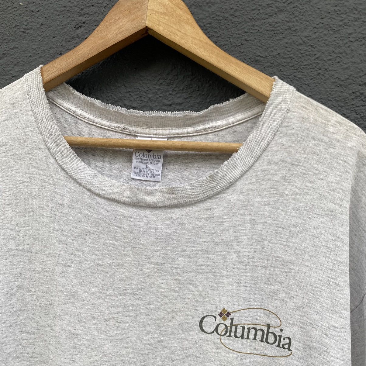 Columbia Thrashed Distressed Vintage 90s Columbia Fishing ERD GRUNGE Size US L / EU 52-54 / 3 - 5 Thumbnail