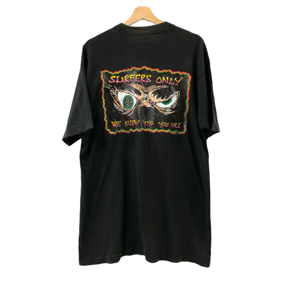 Vintage Vtg 90's Town & Country T&C Surfer Only T-Shirt Size US XL / EU 56 / 4 - 1 Thumbnail