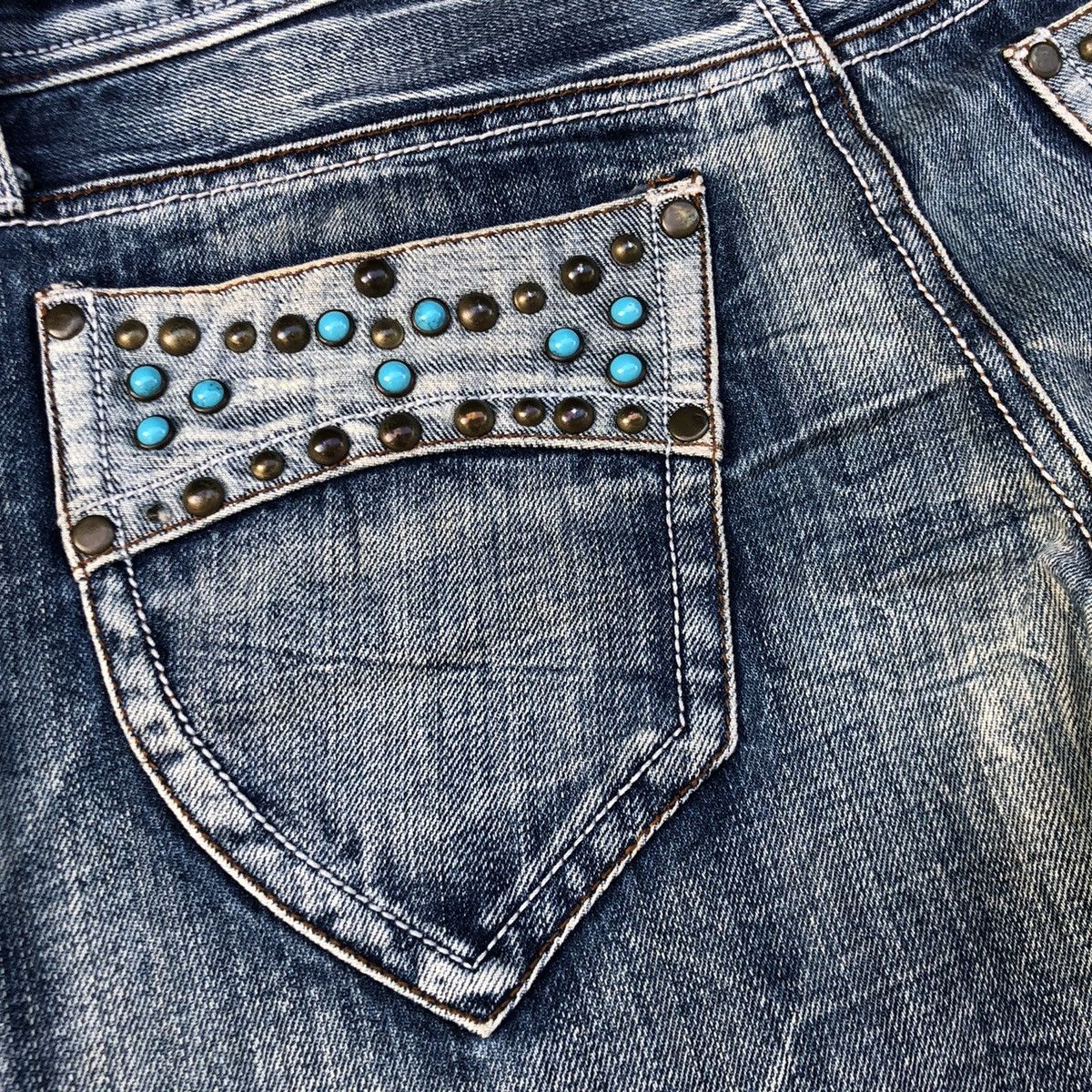 If Six Was Nine × Japanese Brand Semantic Design Japanese Flared Jeans Size US 34 / EU 50 - 6 Thumbnail