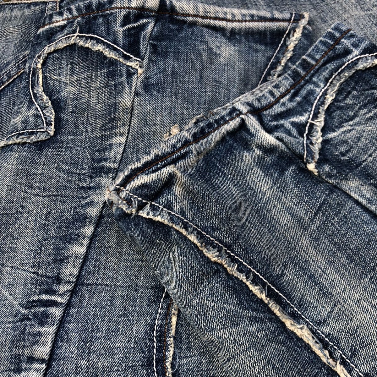 If Six Was Nine × Japanese Brand Semantic Design Japanese Flared Jeans Size US 34 / EU 50 - 7 Thumbnail