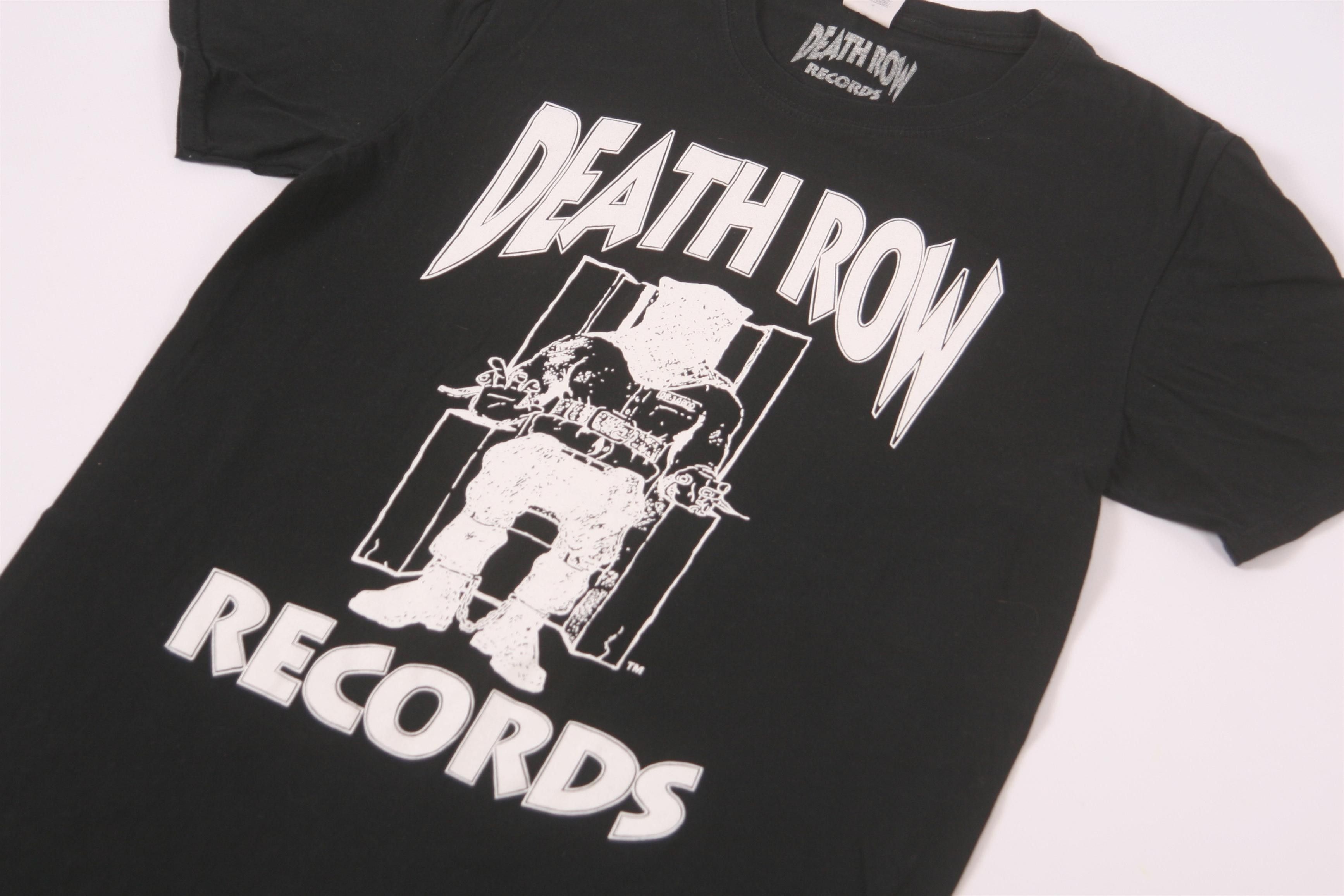 Band Tees Vintage Death Row Records Big Logo Graphic T-Shirt Size US M / EU 48-50 / 2 - 2 Thumbnail
