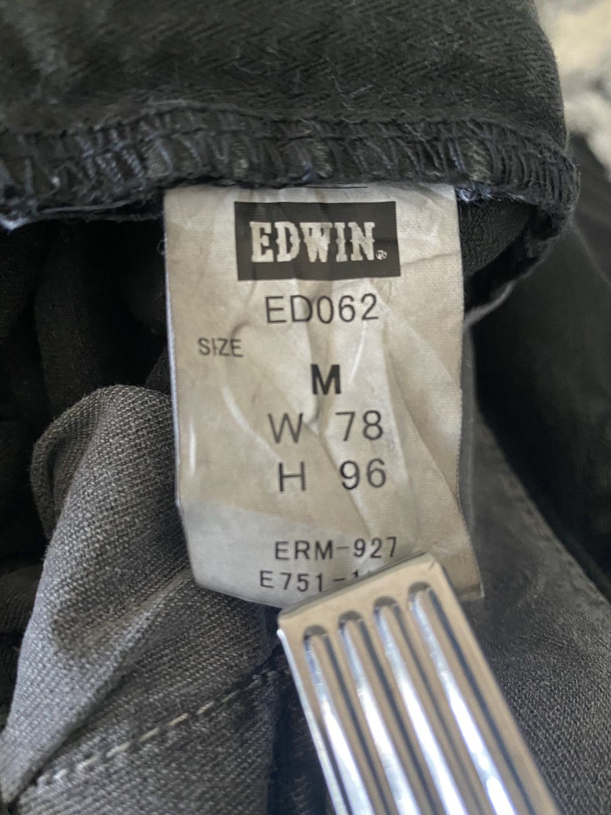 Edwin × Japanese Brand × Vintage Vintage Edwin E function Cargo Technical Mini Flared Size US 30 / EU 46 - 14 Thumbnail