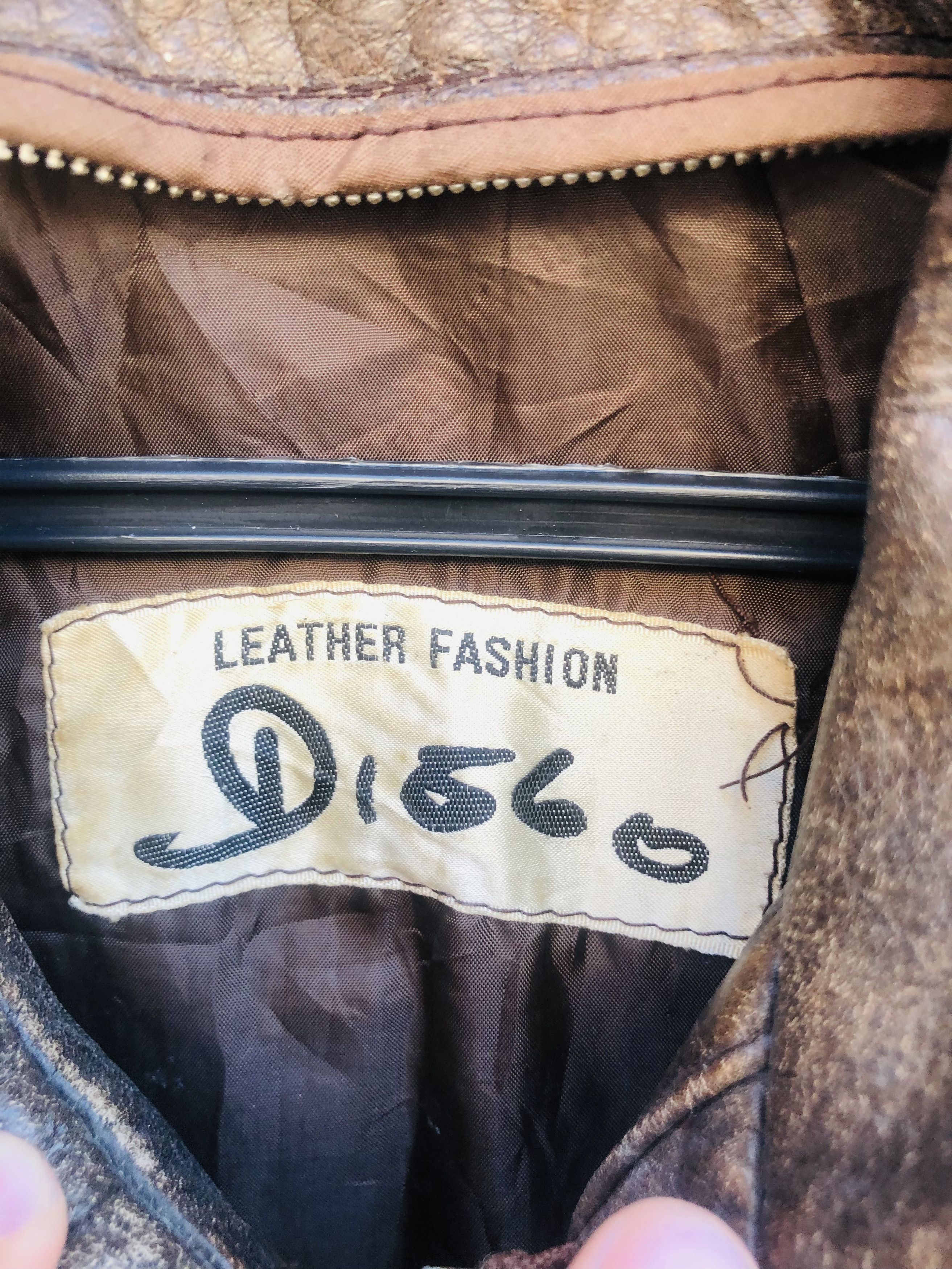 Japanese Brand × Vintage Vintage D1560 Designed Fashion Style Leather Jacket Size US L / EU 52-54 / 3 - 9 Thumbnail