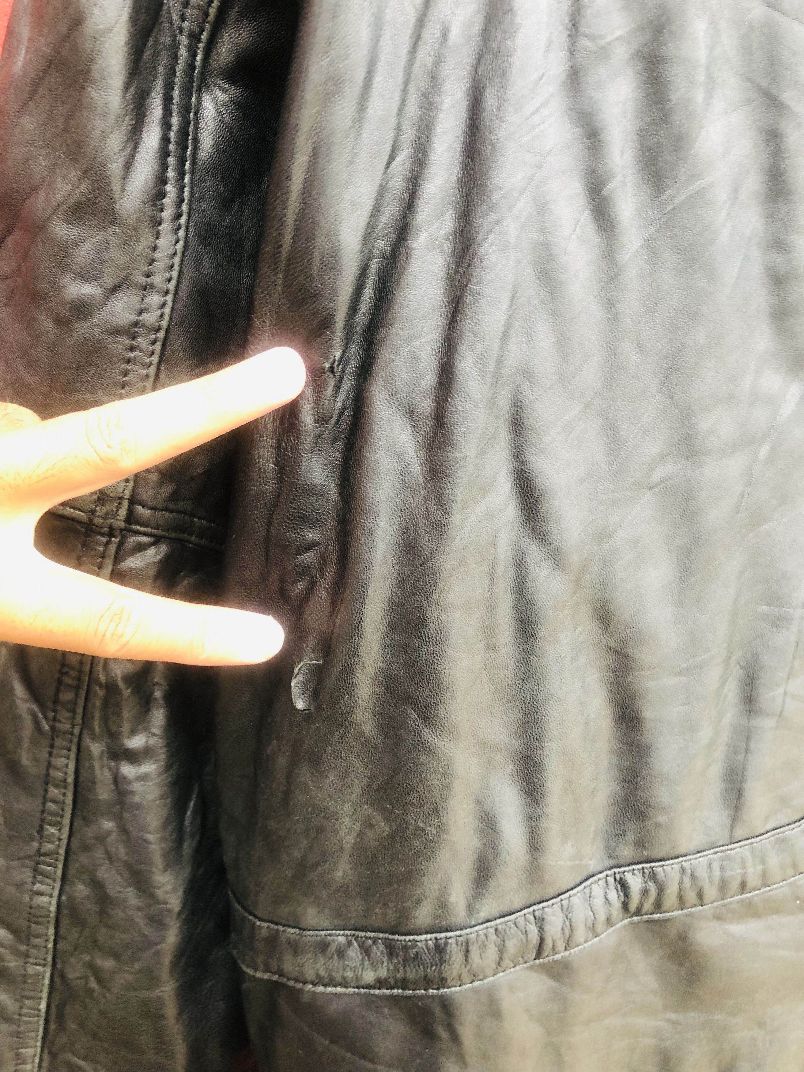 Japanese Brand × Vintage Vintage Dopio Leather Jacket Designer Fashion Style Size US L / EU 52-54 / 3 - 10 Thumbnail