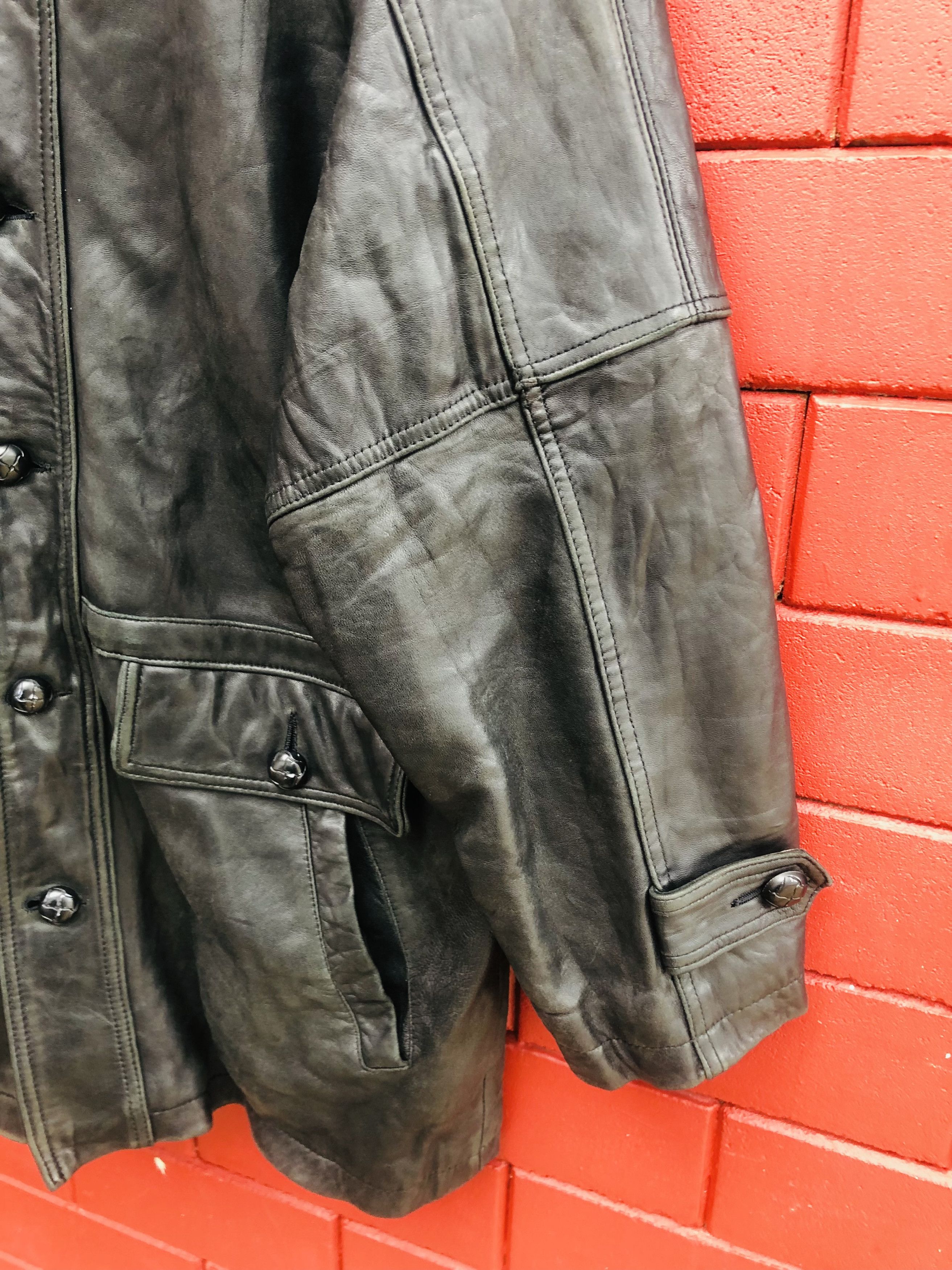 Japanese Brand × Vintage Vintage Dopio Leather Jacket Designer Fashion Style Size US L / EU 52-54 / 3 - 7 Thumbnail