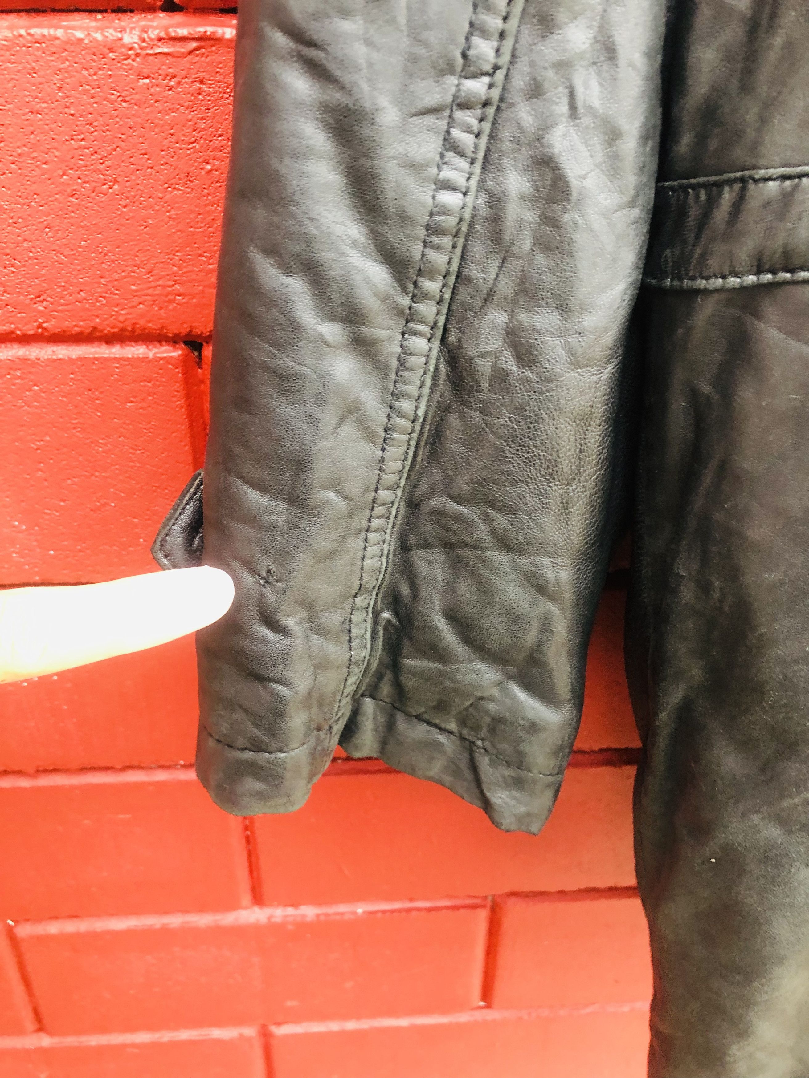 Japanese Brand × Vintage Vintage Dopio Leather Jacket Designer Fashion Style Size US L / EU 52-54 / 3 - 11 Thumbnail