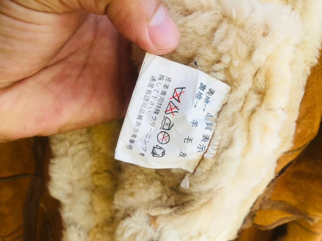 Japanese Brand × Vintage Vintage Yakuza Leather Jacket Designed Fashion Style Size US L / EU 52-54 / 3 - 12 Thumbnail