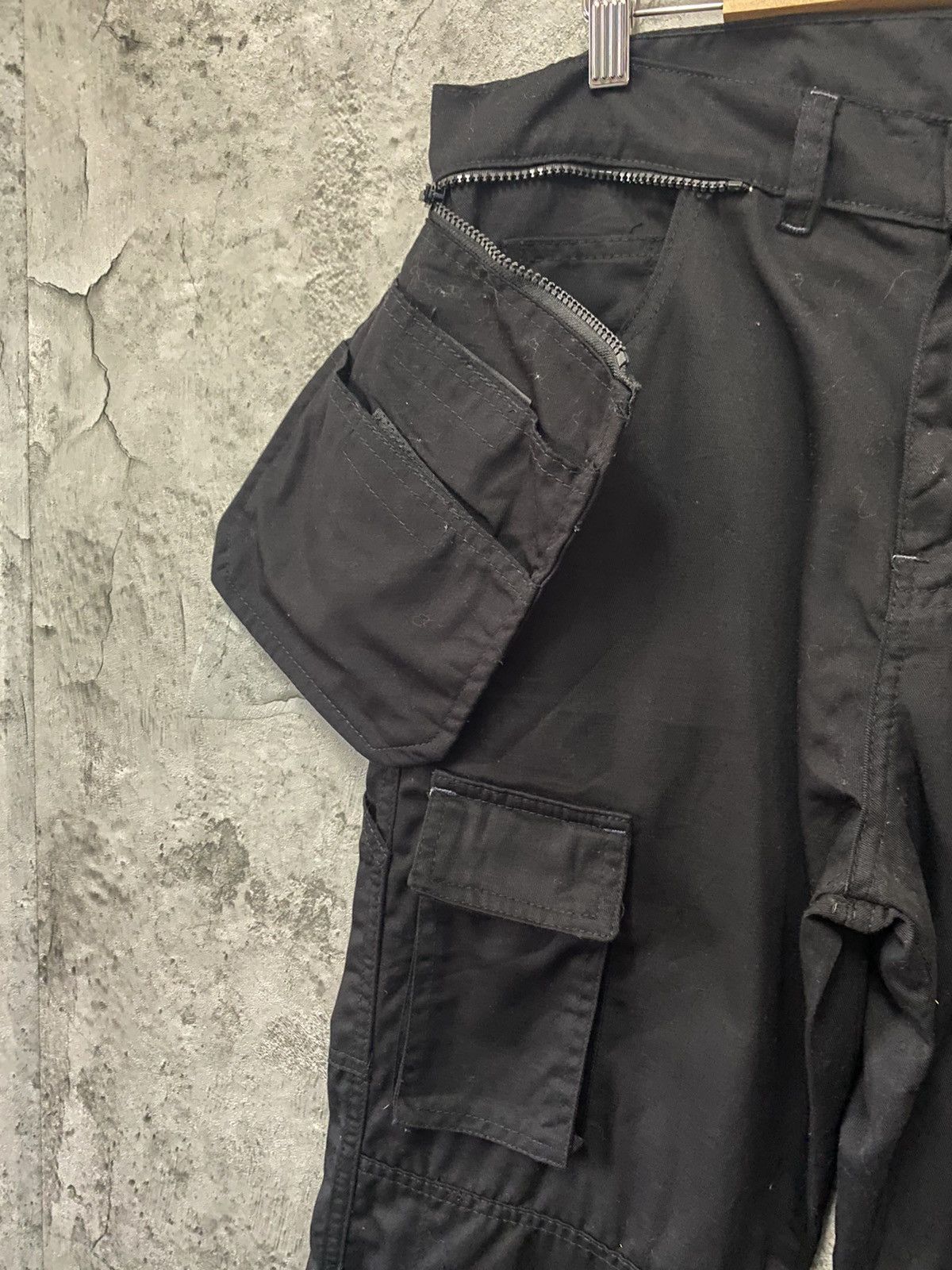 Japanese Brand × Vintage Vintage Tactical Carpenter Utility Multi Pocket Cargo Pants Size US 34 / EU 50 - 10 Thumbnail