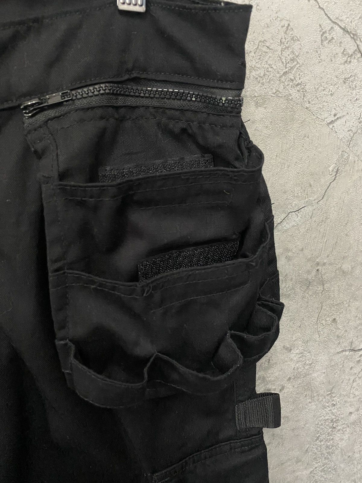 Japanese Brand × Vintage Vintage Tactical Carpenter Utility Multi Pocket Cargo Pants Size US 34 / EU 50 - 8 Thumbnail
