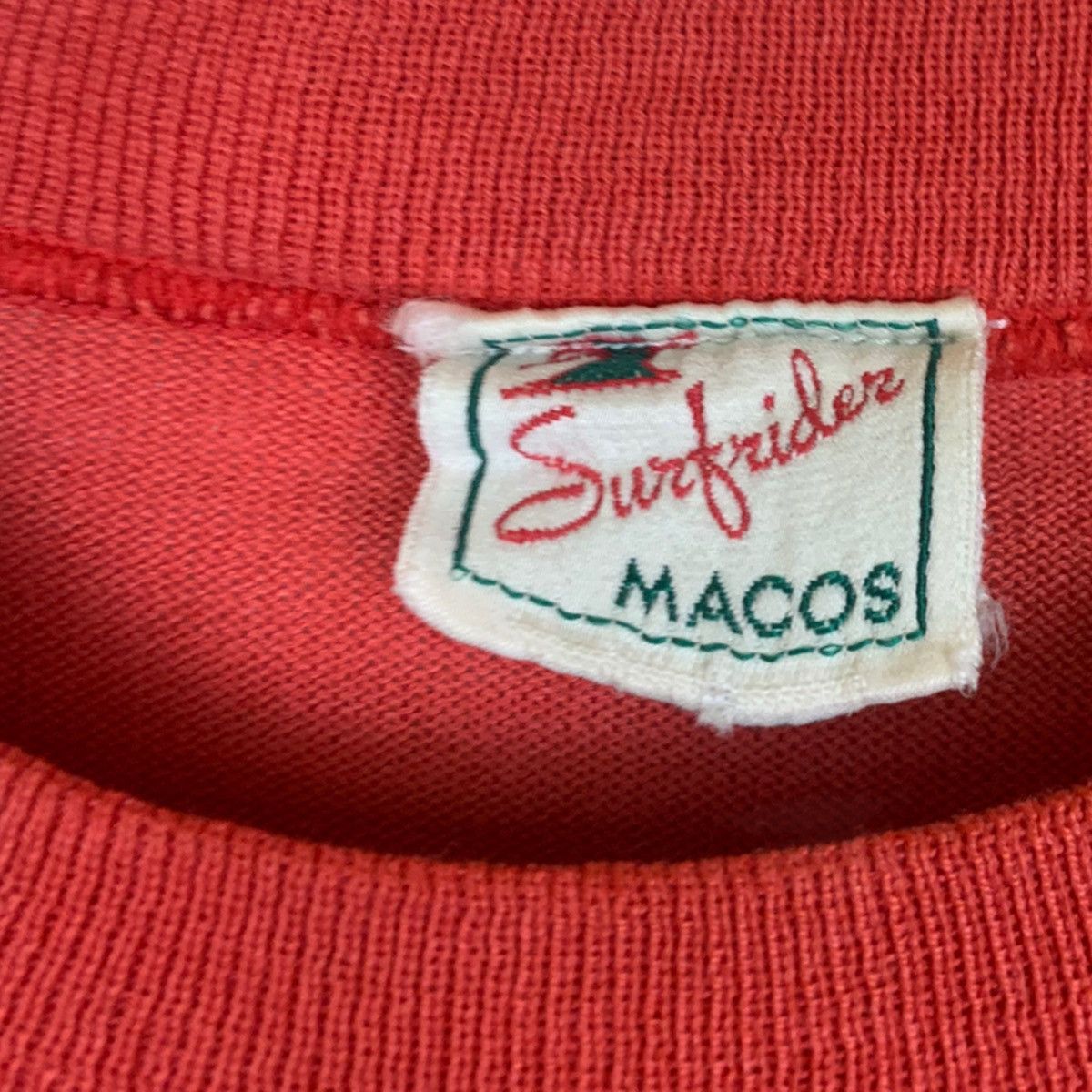 Vintage Vtg 70’s Surf Rider Macos Knitted Half Sleeve tee Size US S / EU 44-46 / 1 - 4 Thumbnail