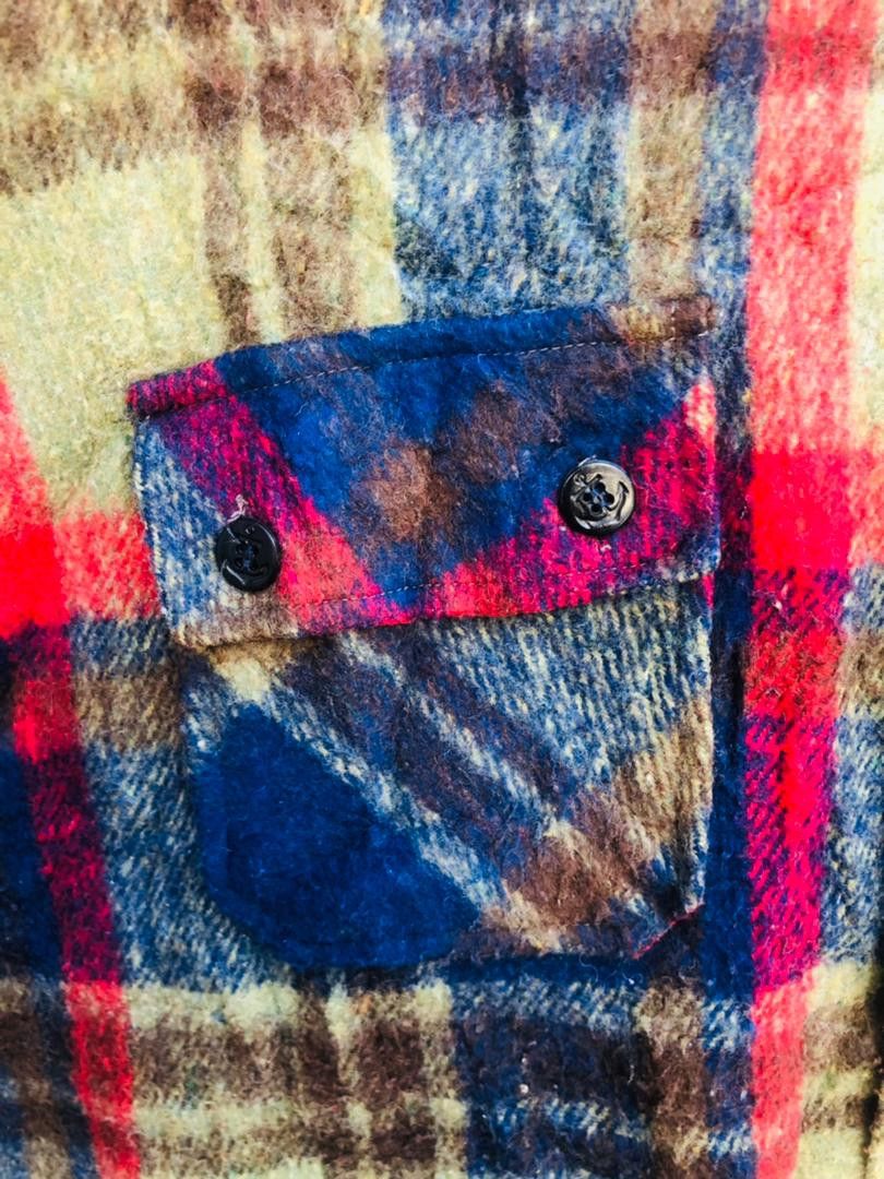 Japanese Brand × Vintage Vintage A.H.M Deluxe Wool Navy Designer Fashion Style Size US L / EU 52-54 / 3 - 7 Thumbnail