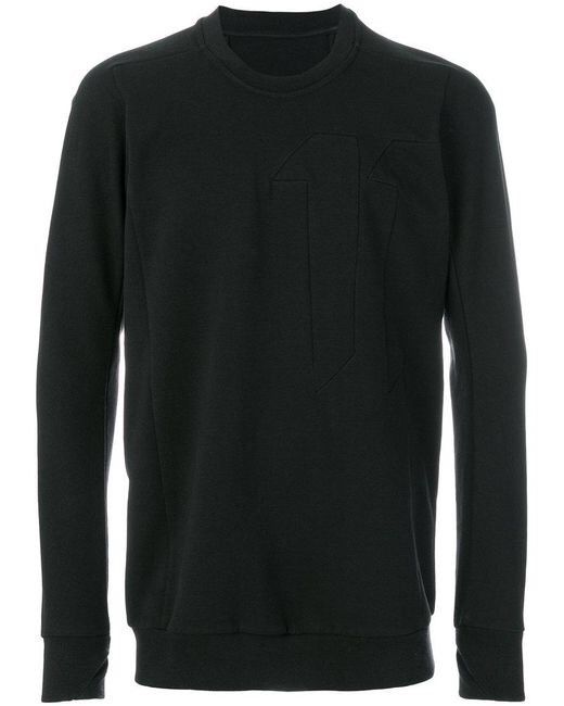 11 By Boris Bidjan Saberi Black Block Crewneck Size US S / EU 44-46 / 1 - 1 Thumbnail