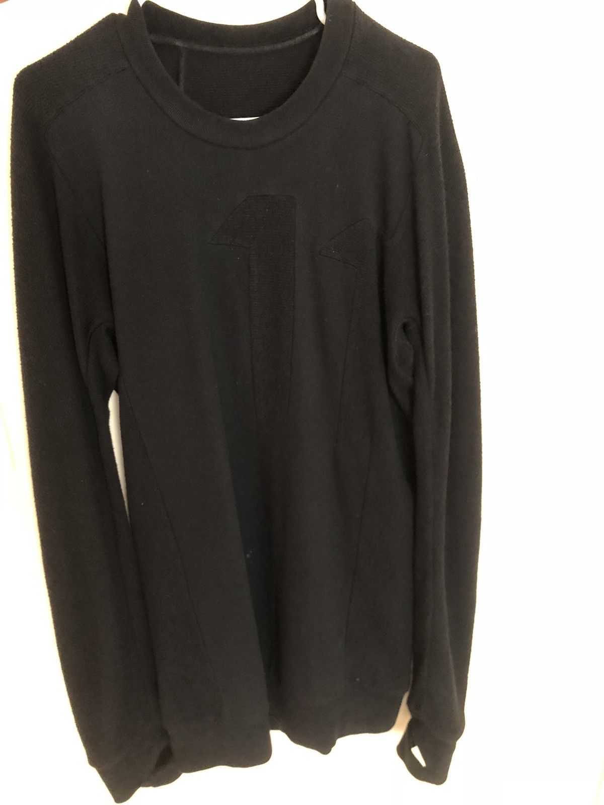 11 By Boris Bidjan Saberi Black Block Crewneck Size US S / EU 44-46 / 1 - 2 Thumbnail