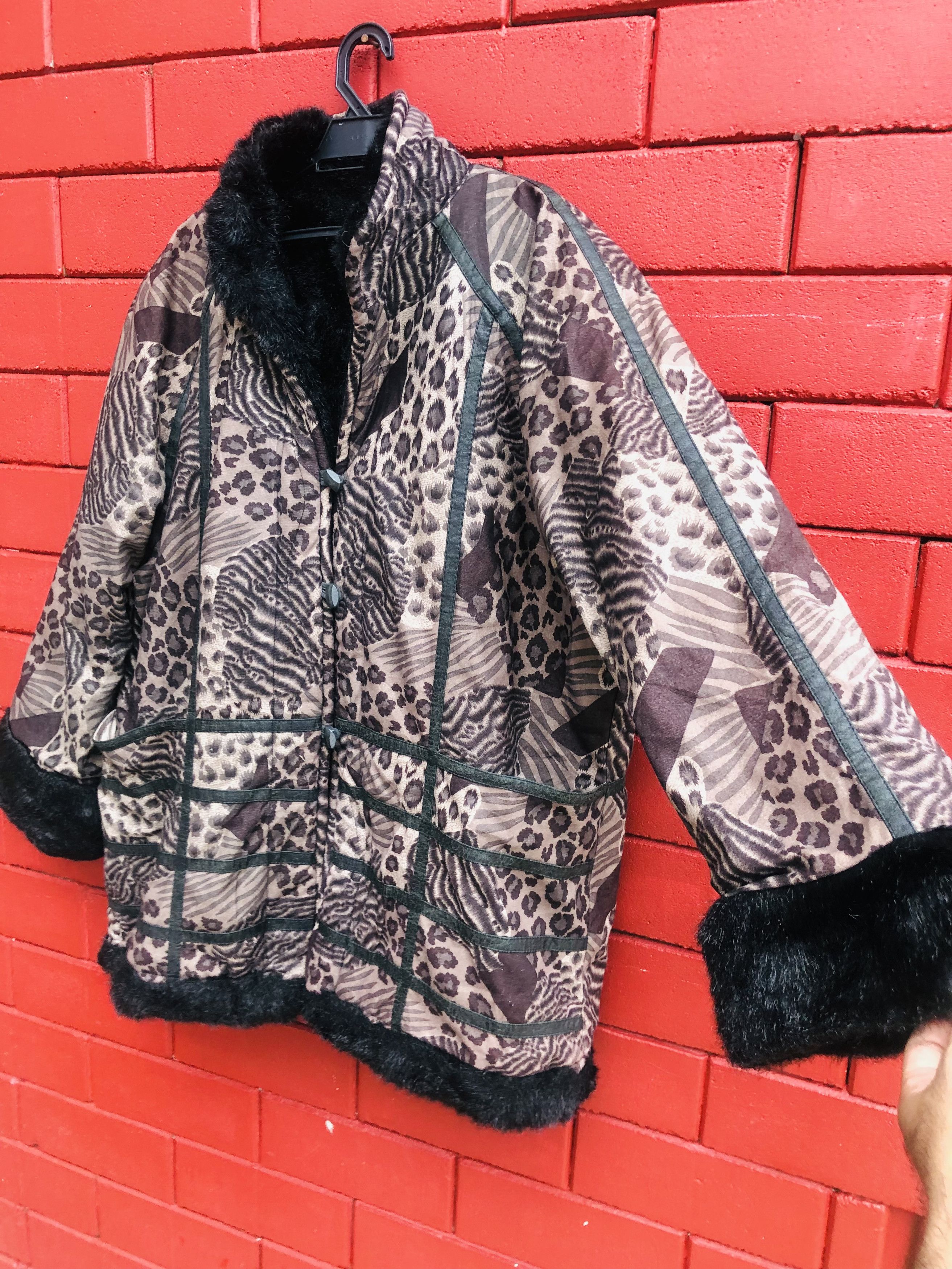 Japanese Brand × Vintage Vintage Leopard Japanese Designer Streewear Fashion Jacket Size US XL / EU 56 / 4 - 6 Thumbnail
