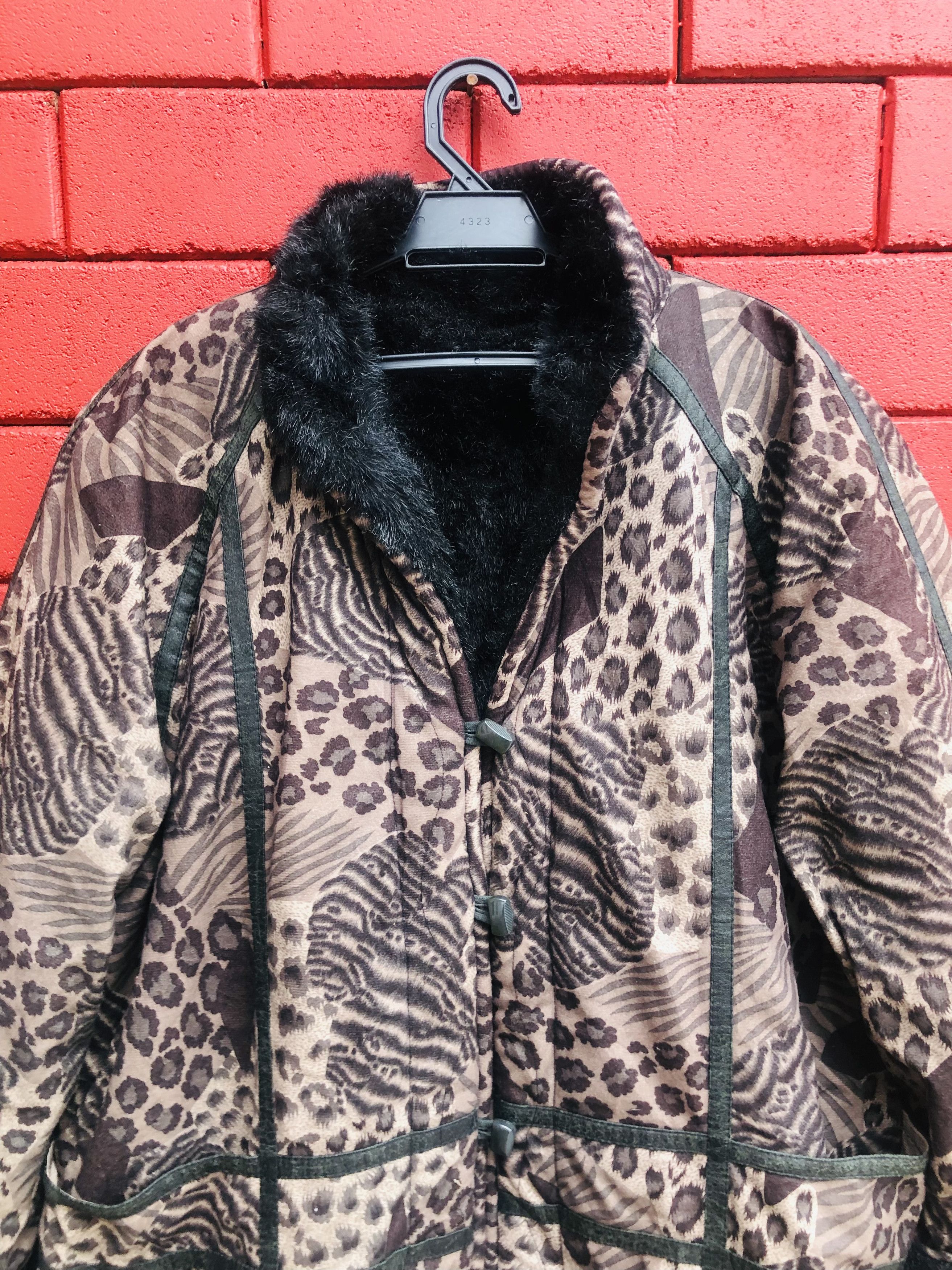 Japanese Brand × Vintage Vintage Leopard Japanese Designer Streewear Fashion Jacket Size US XL / EU 56 / 4 - 3 Thumbnail