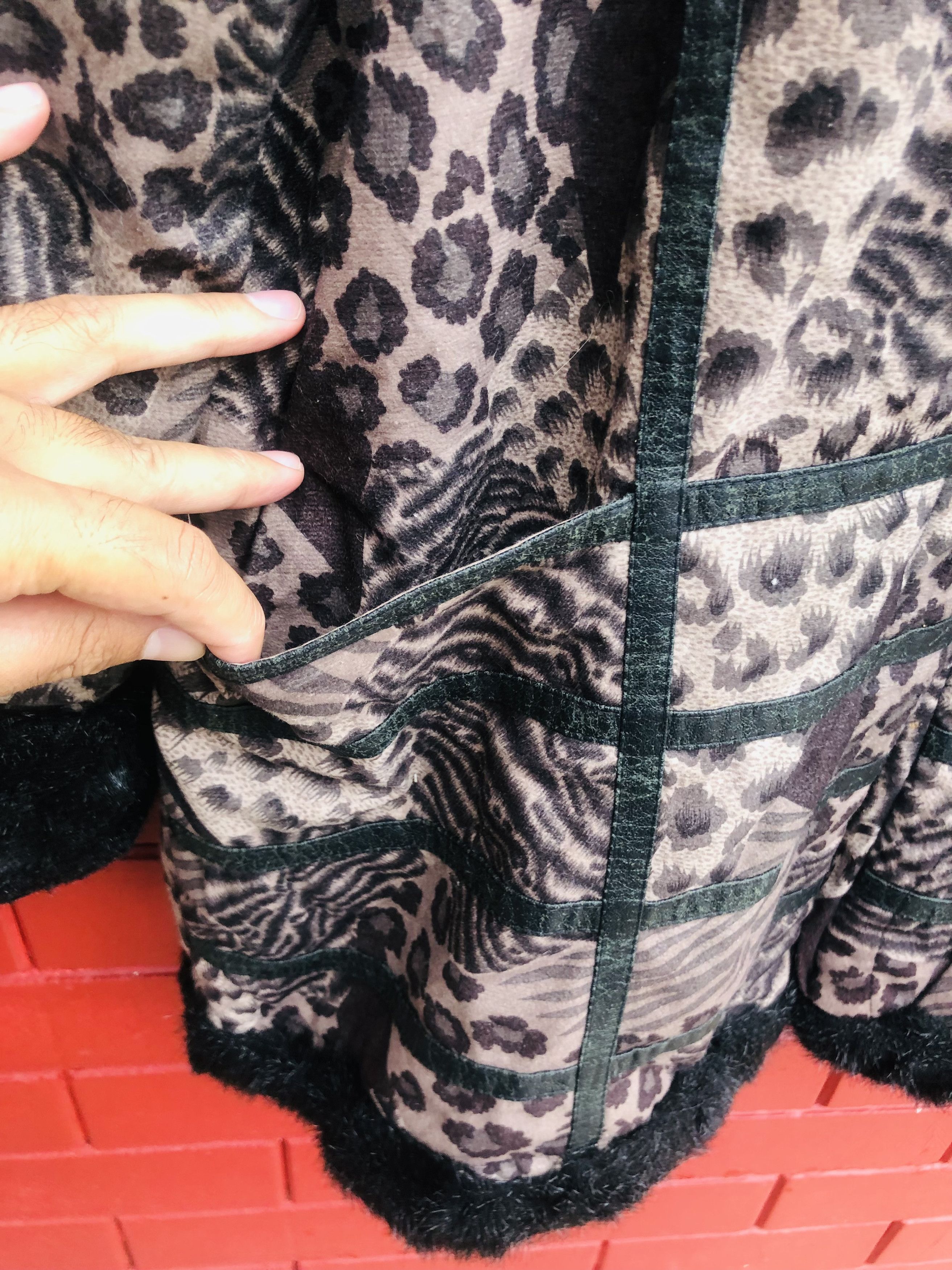 Japanese Brand × Vintage Vintage Leopard Japanese Designer Streewear Fashion Jacket Size US XL / EU 56 / 4 - 7 Thumbnail