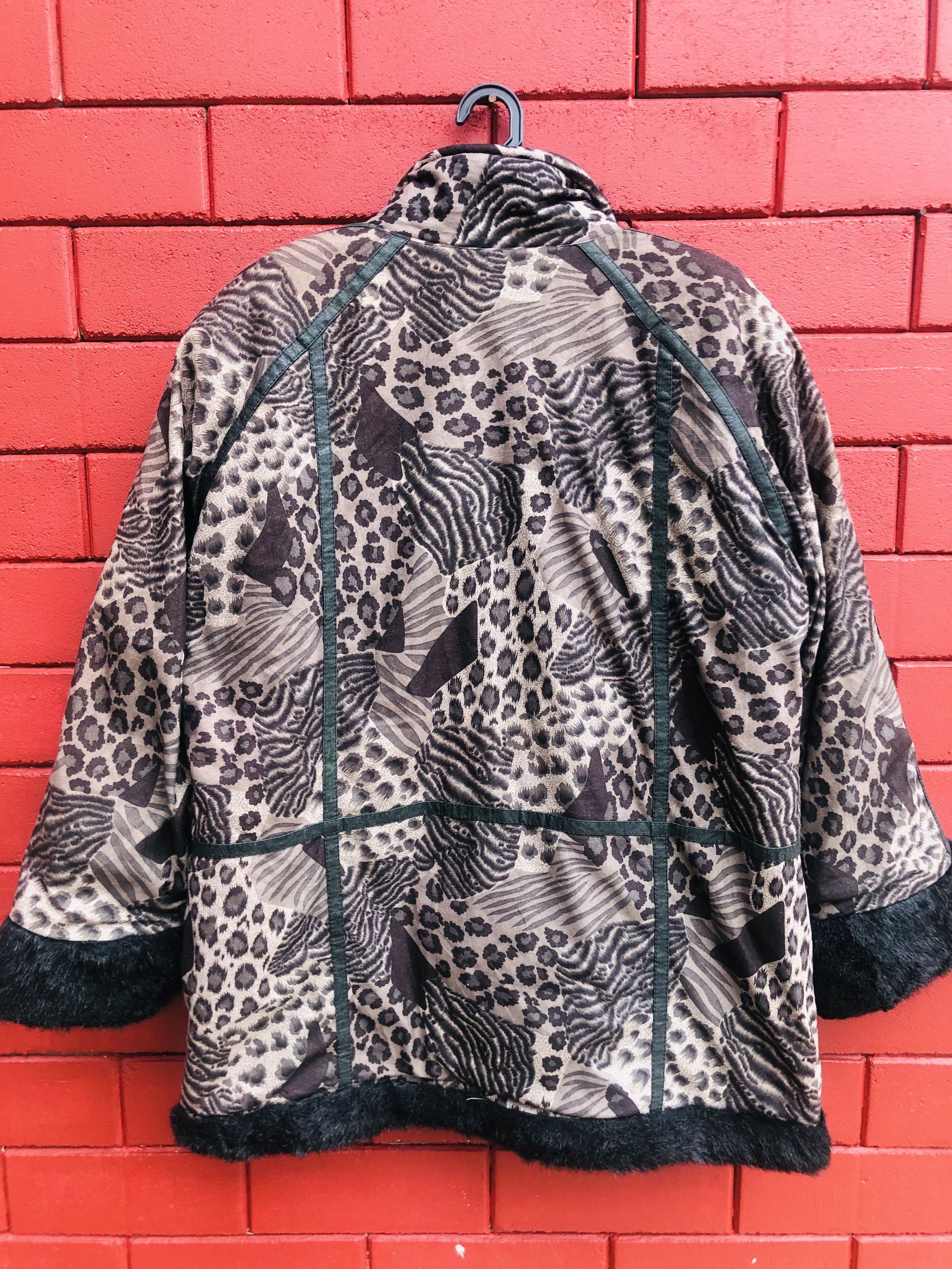 Japanese Brand × Vintage Vintage Leopard Japanese Designer Streewear Fashion Jacket Size US XL / EU 56 / 4 - 2 Thumbnail