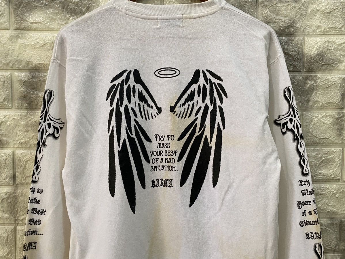 Japanese Brand Streetwear Shirt Karma Brand Size US M / EU 48-50 / 2 - 9 Thumbnail