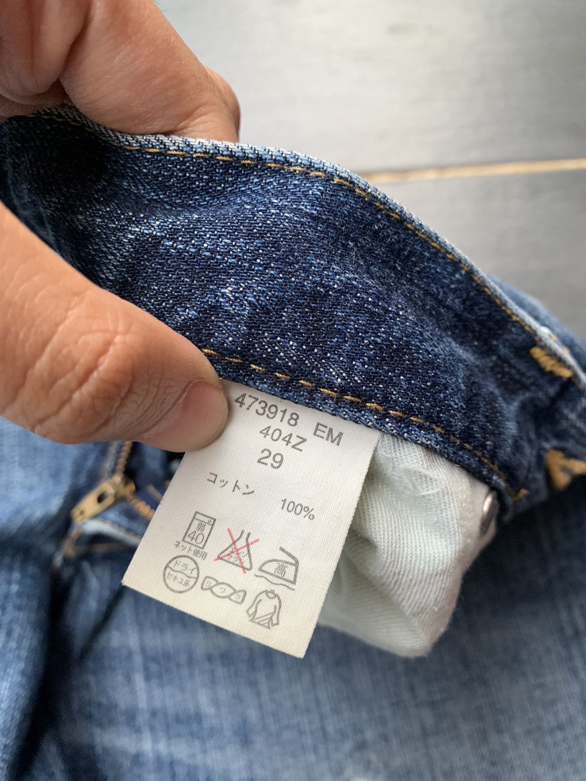 Paul Smith Paul Smith Distressed Denim Size US 30 / EU 46 - 5 Thumbnail
