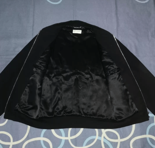 Saint Laurent Paris Saint Laurent Woolen Zip Jacket Size 50 Size US M / EU 48-50 / 2 - 5 Thumbnail