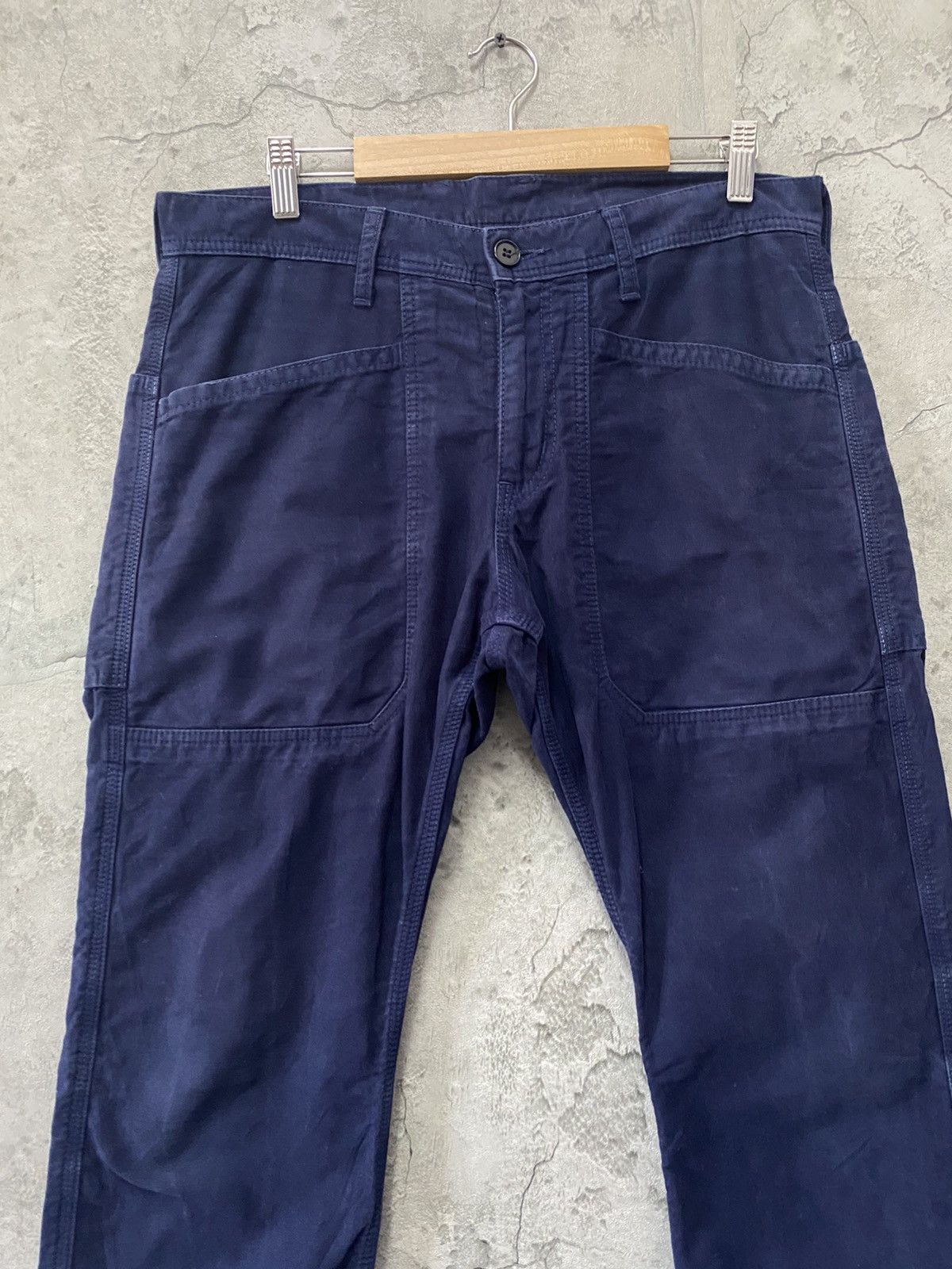 ABAHOUSE × Japanese Brand × Other Vintage Abahouse Japan Buckle Belts Baker Pants Size US 32 / EU 48 - 4 Thumbnail
